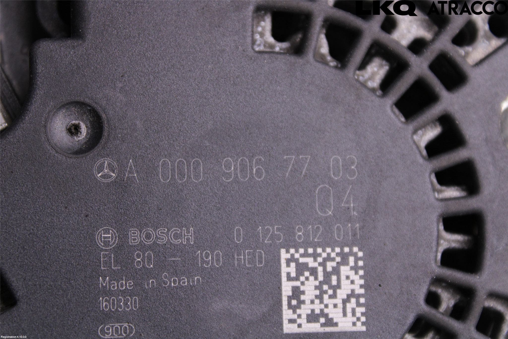 Mercedes-Benz MB C-KLASS (W205) 14-21 Generator