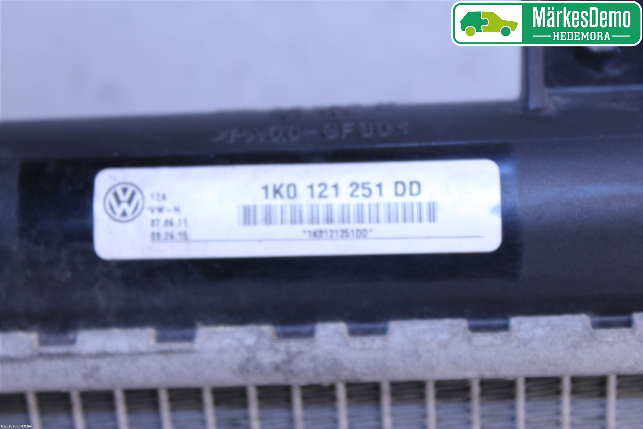 Volkswagen VW GOLF VI 09-13 Kylare Aut