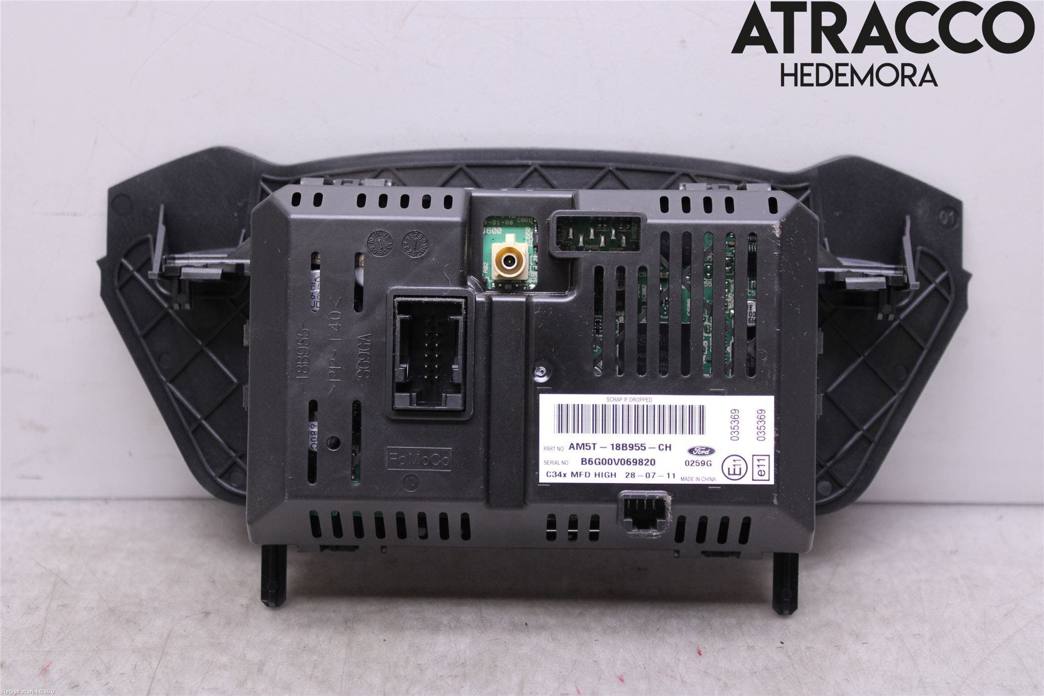 Ford C-MAX II  11-14 Kontrolldisplay