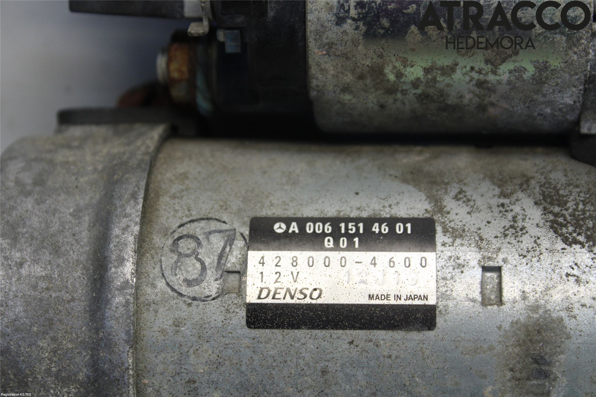 Mercedes-Benz MB C-KLASS (W204) 07-15 Startmotor Diesel