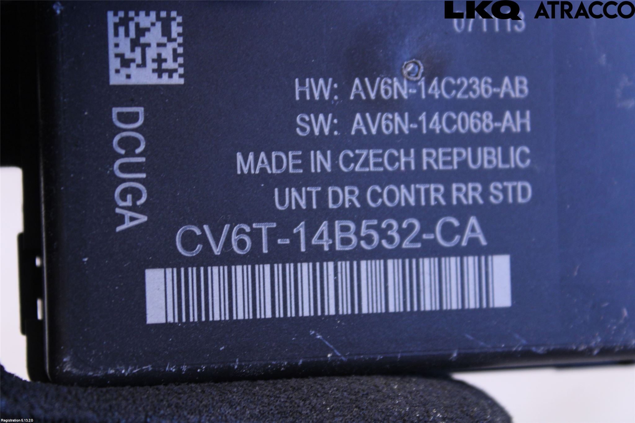Ford KUGA 13-16 Styrenhet Dörr