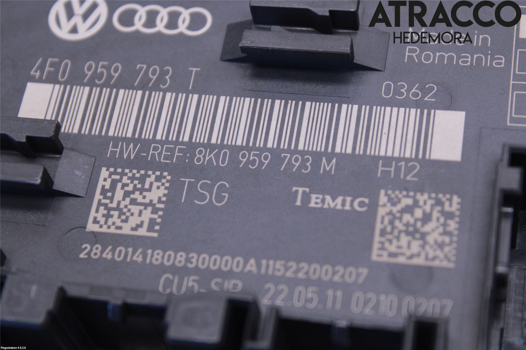 Audi Q7/SQ7 Styrenhet Dörr