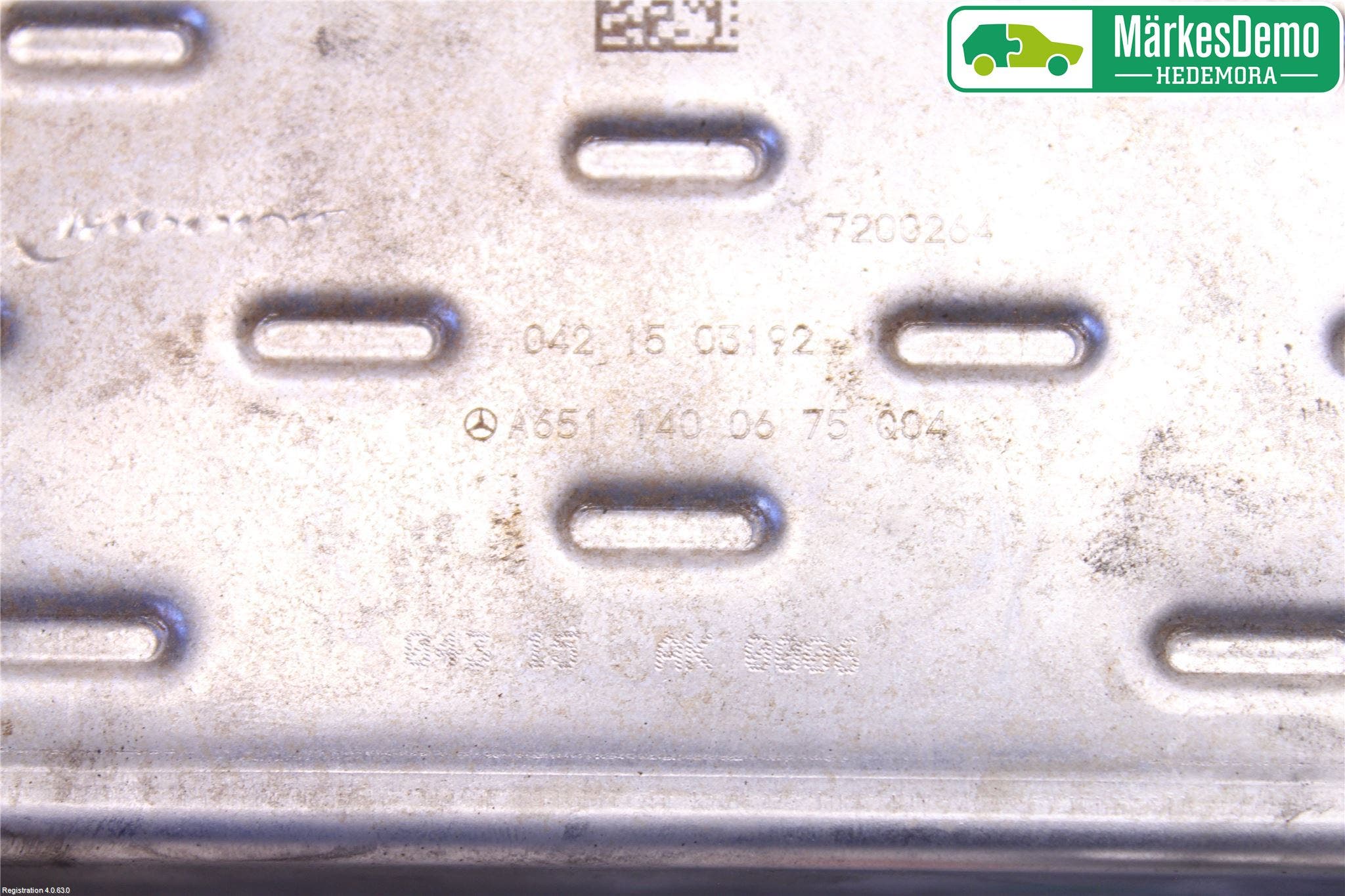 Mercedes-Benz MB C-KLASS (W205) 14-21 Avgaskylare