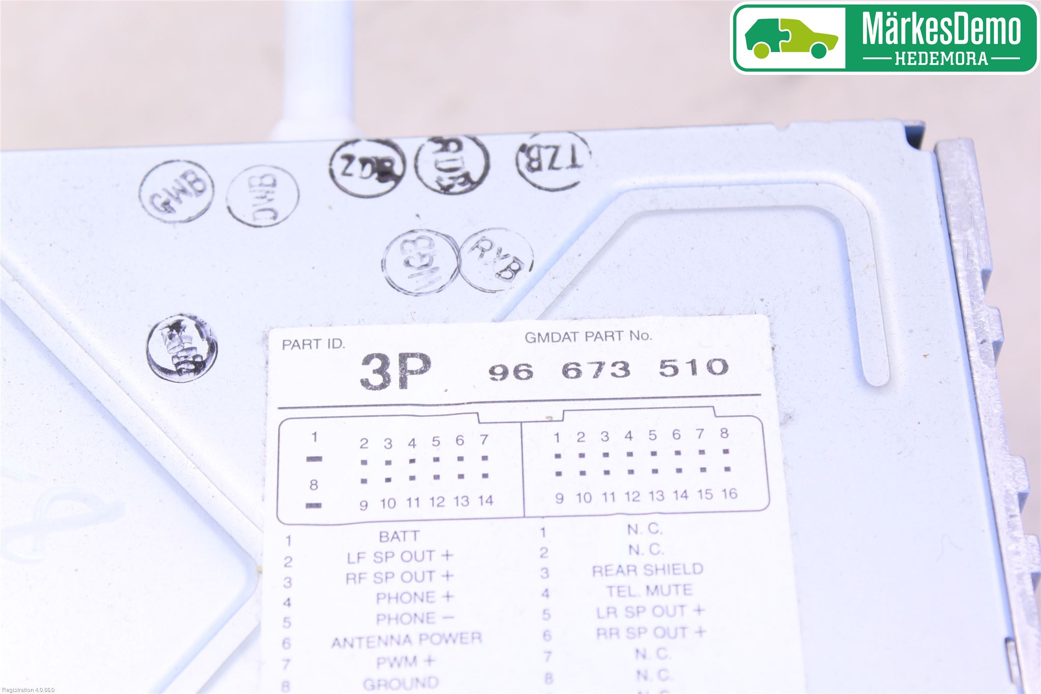 Chevrolet CAPTIVA Cd Radio - Multimediapanel