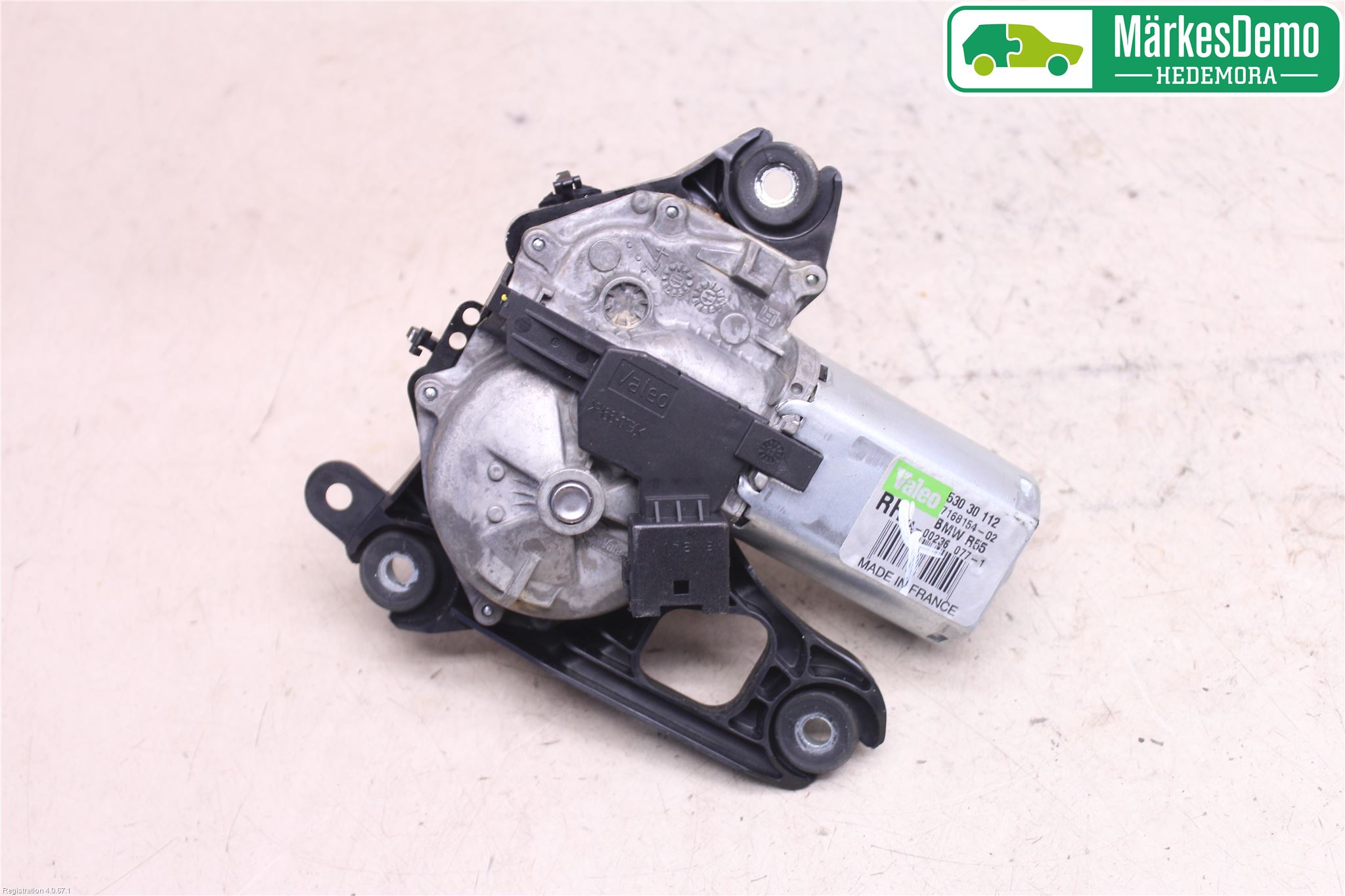 Mini CLUBMAN R55 06-14 Torkarmotor Baklucka
