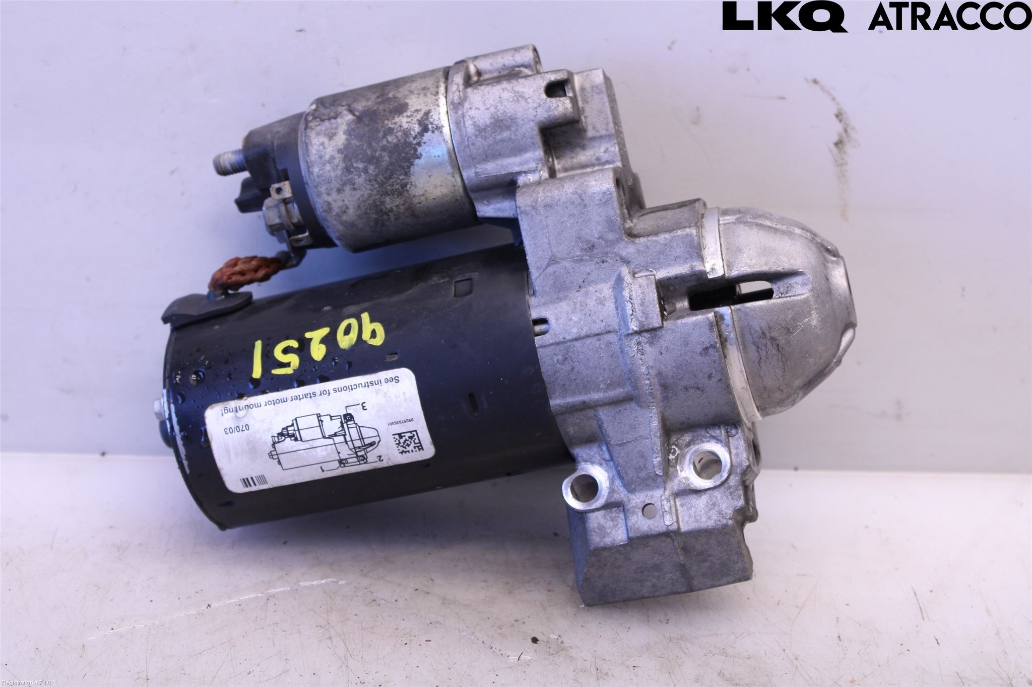 BMW X1 E84 10-15 Startmotor Diesel