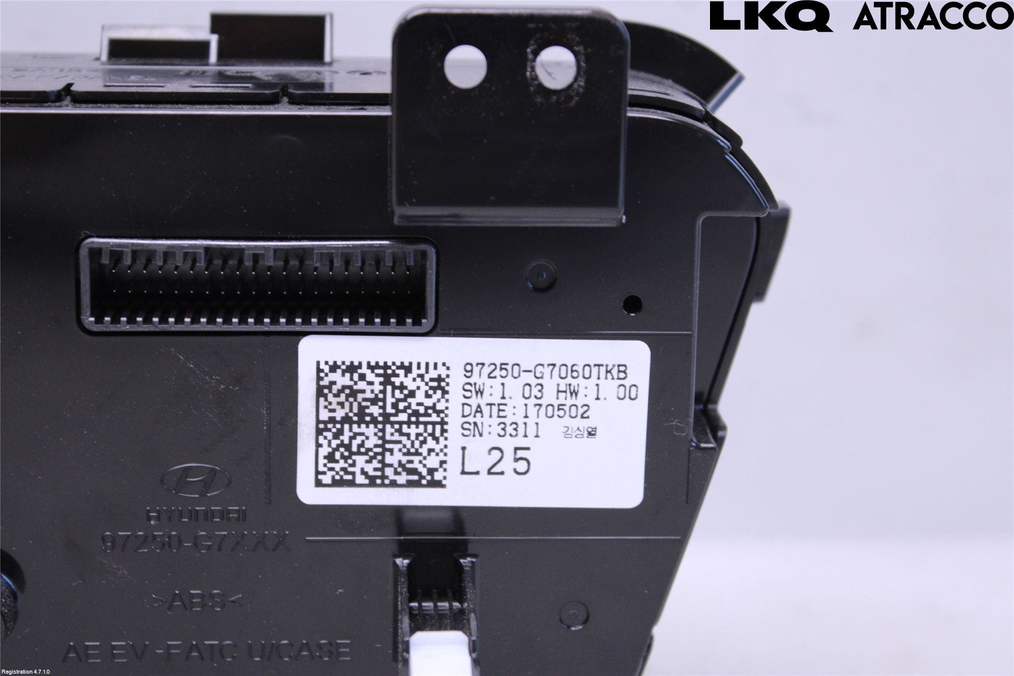 Hyundai IONIQ AE 17-22 Ac Styrenhet Ac Manöveren