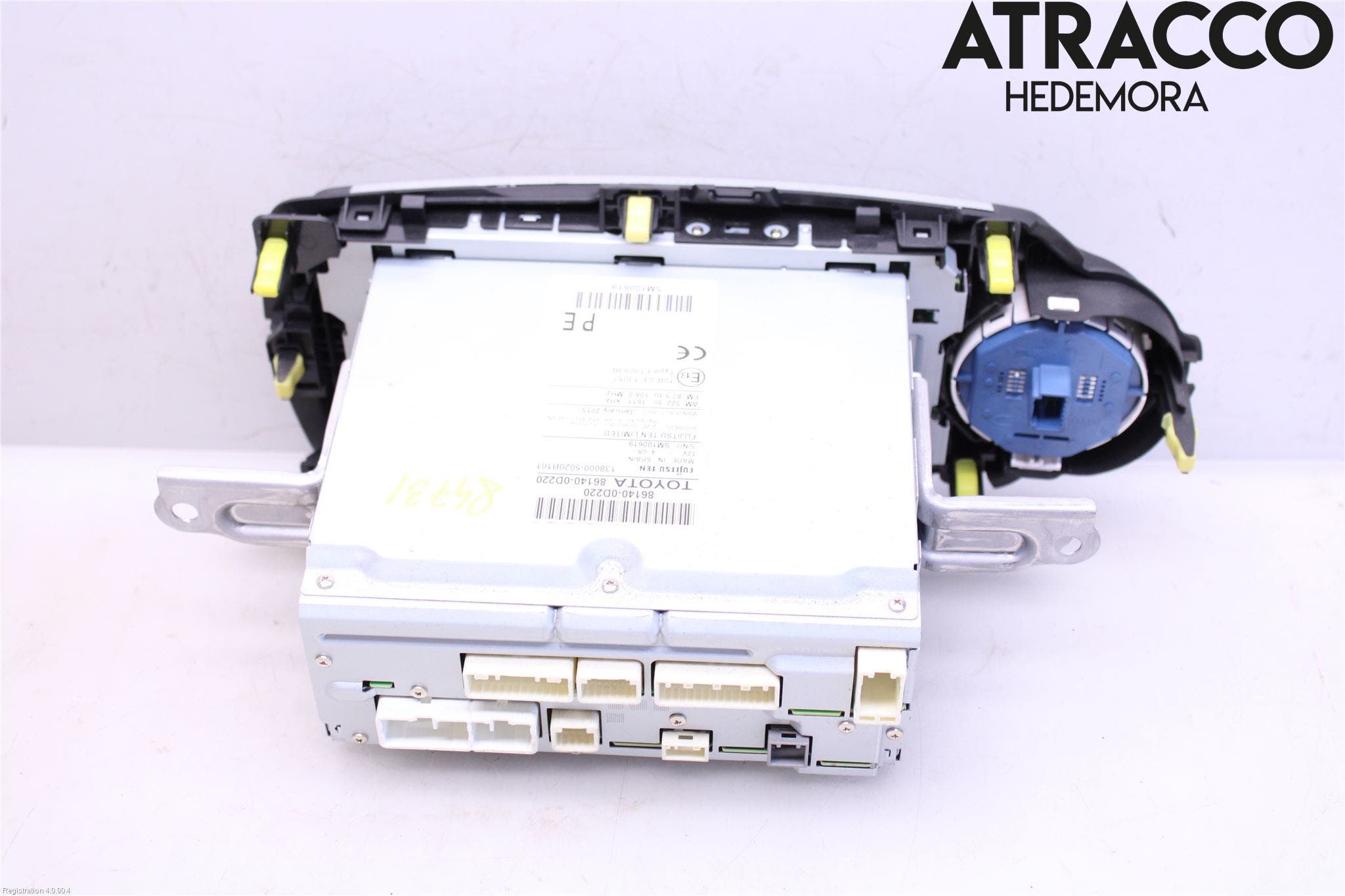 Toyota YARIS XP130 15-20 Cd Radio - Multimediapanel