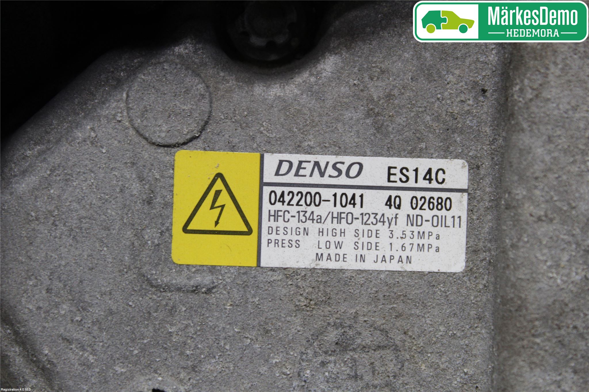 Toyota YARIS XP130 12-14 Ac Kompressor