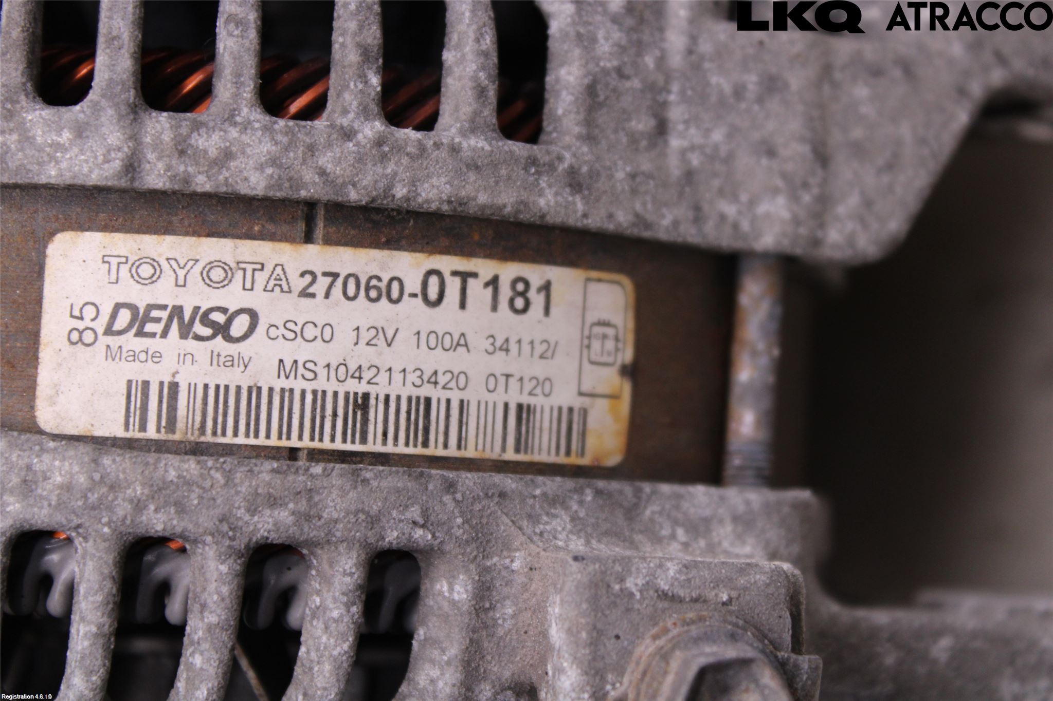 Toyota VERSO 09-18 Generator