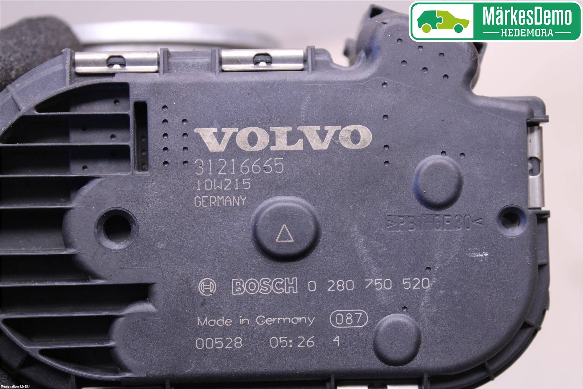 Volvo V70 08-13 Injspjällhus
