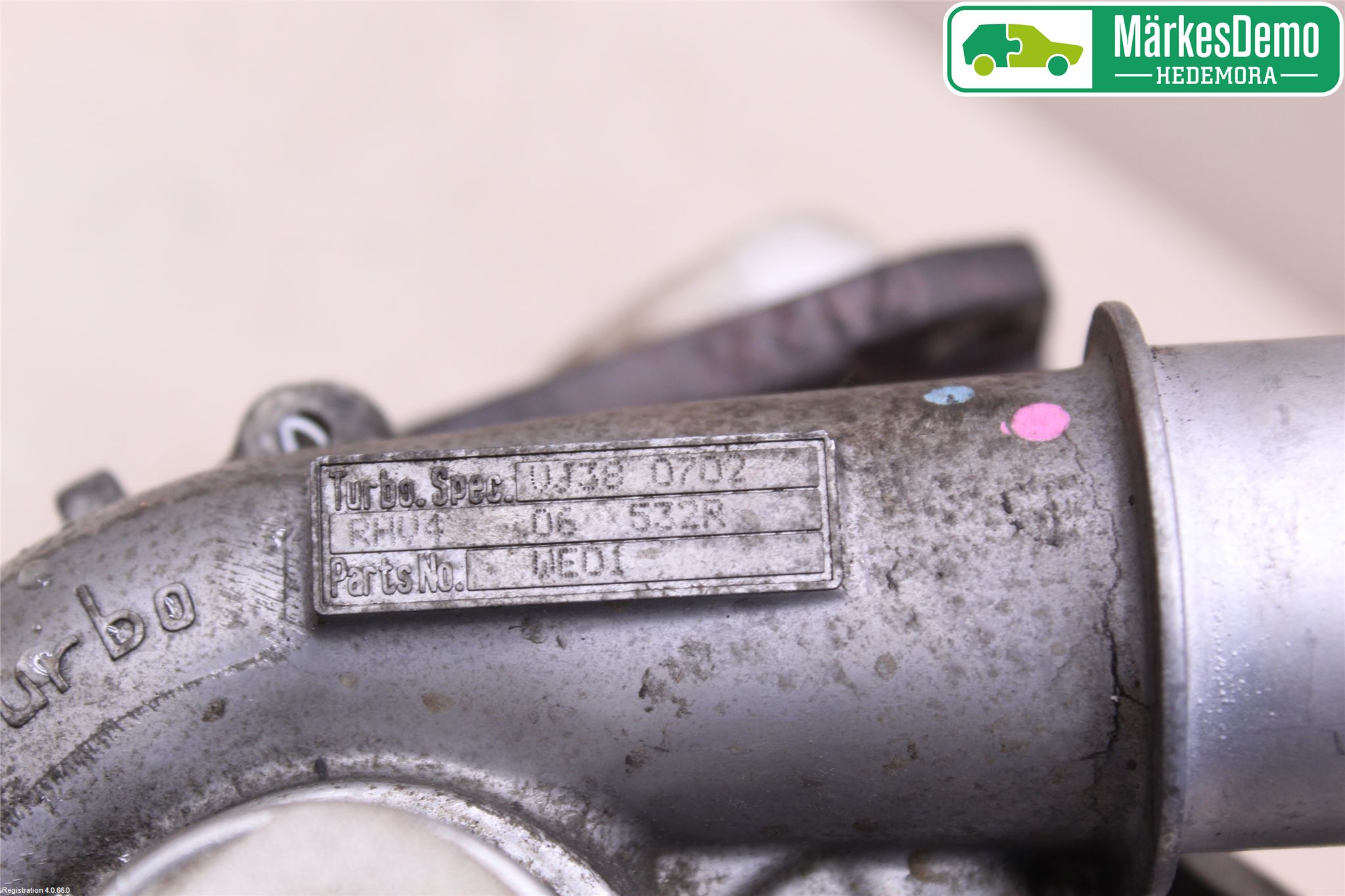 Mazda BT-50 Turboaggregat