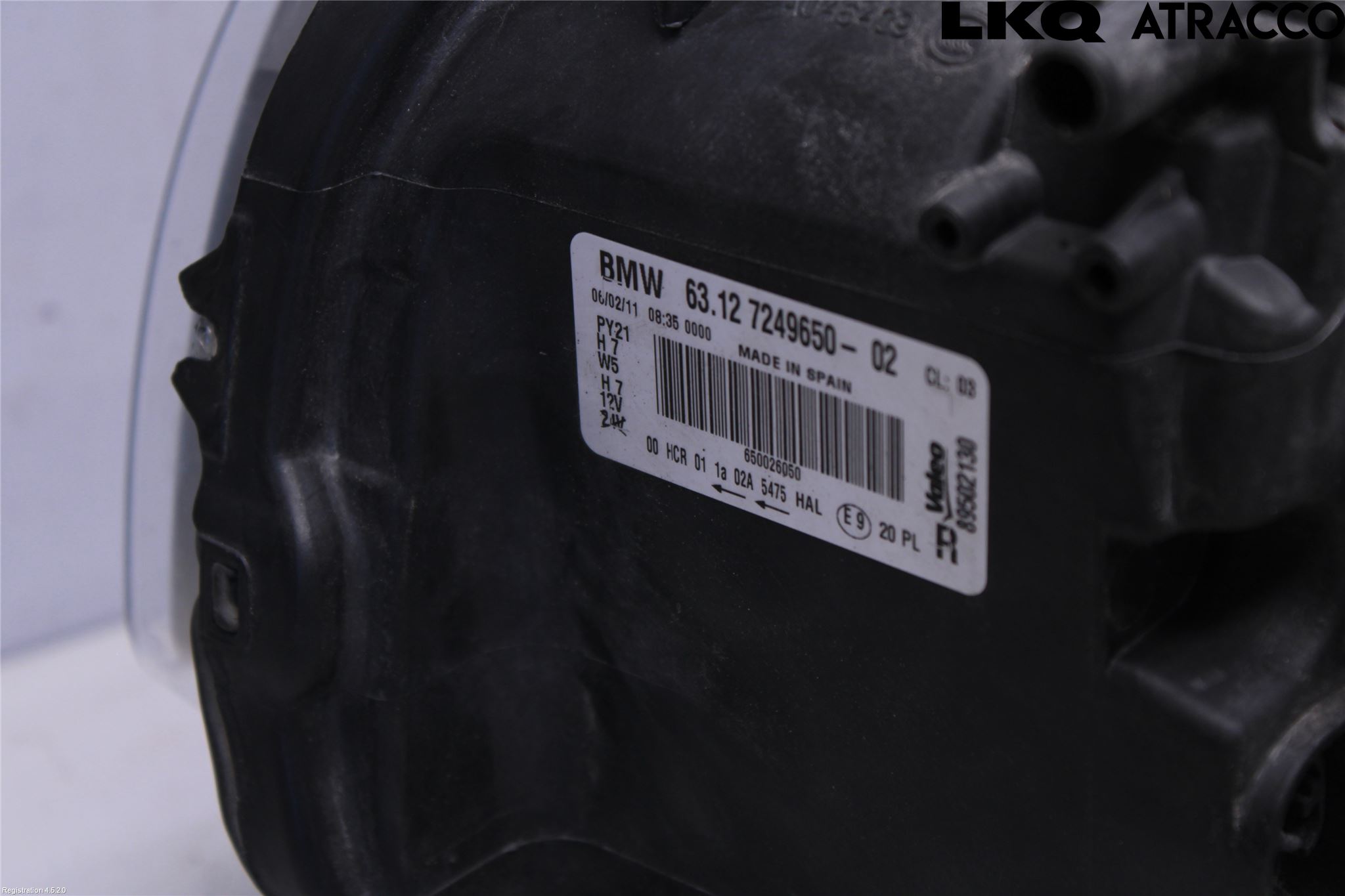 BMW 1 F20/F21 11-19 Strålkastare Höger