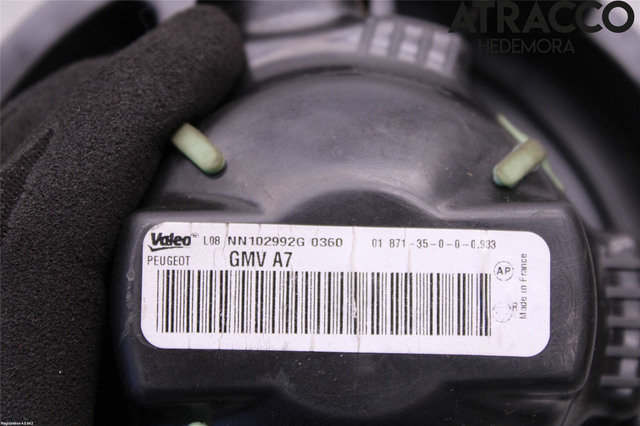 Peugeot 207 Ac Värmefläkt