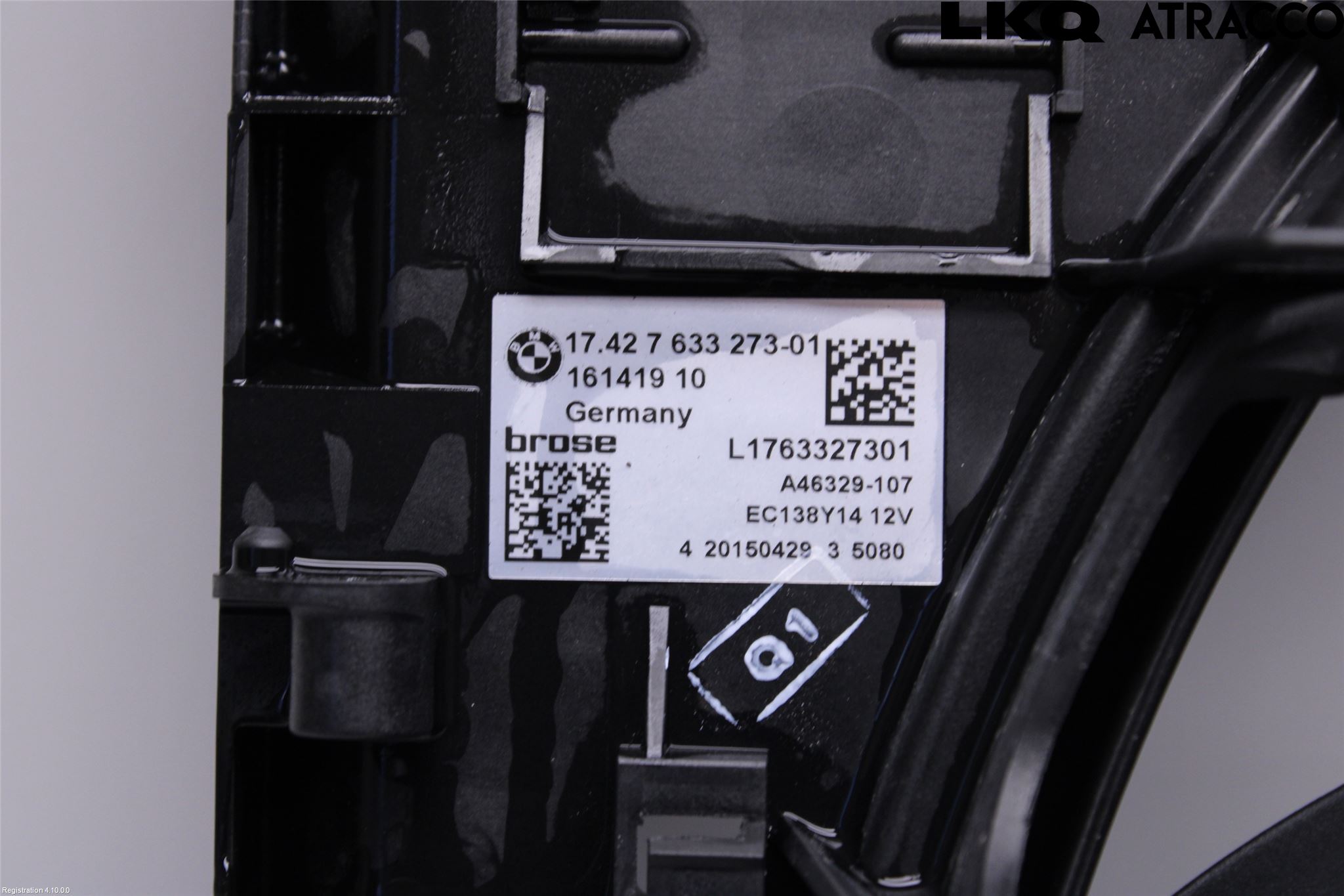 BMW 5 F10/F11/F18 09-17 Kylfläkt El