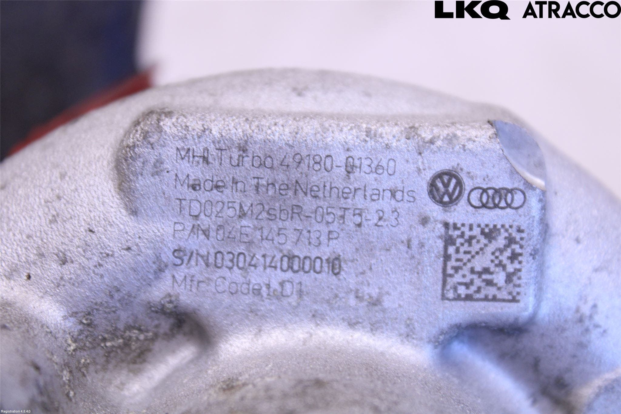 Volkswagen VW GOLF / E-GOLF VII 13-20 Turboaggregat