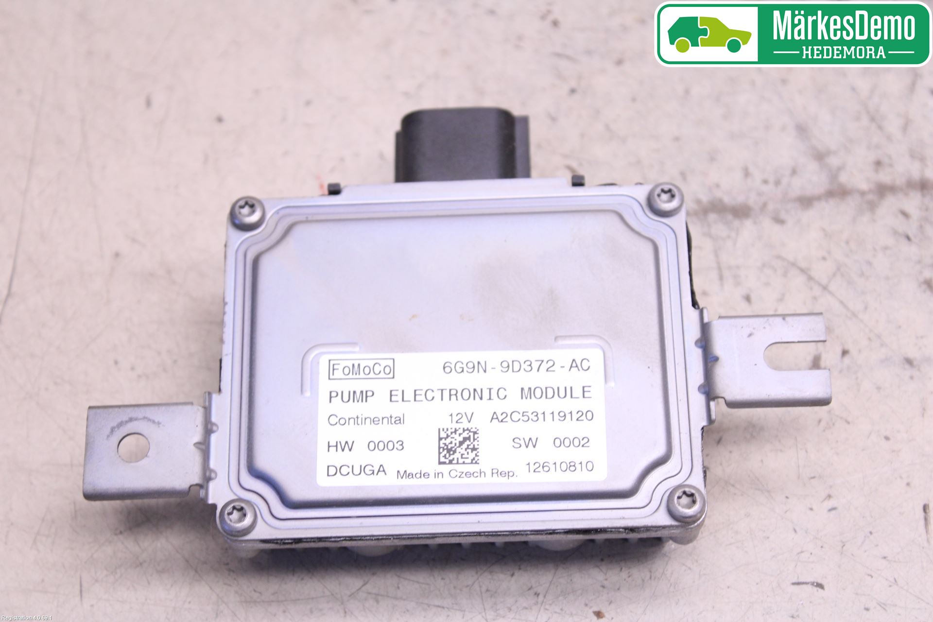 Volvo S60 11-13 Styrenhet Bränslepump