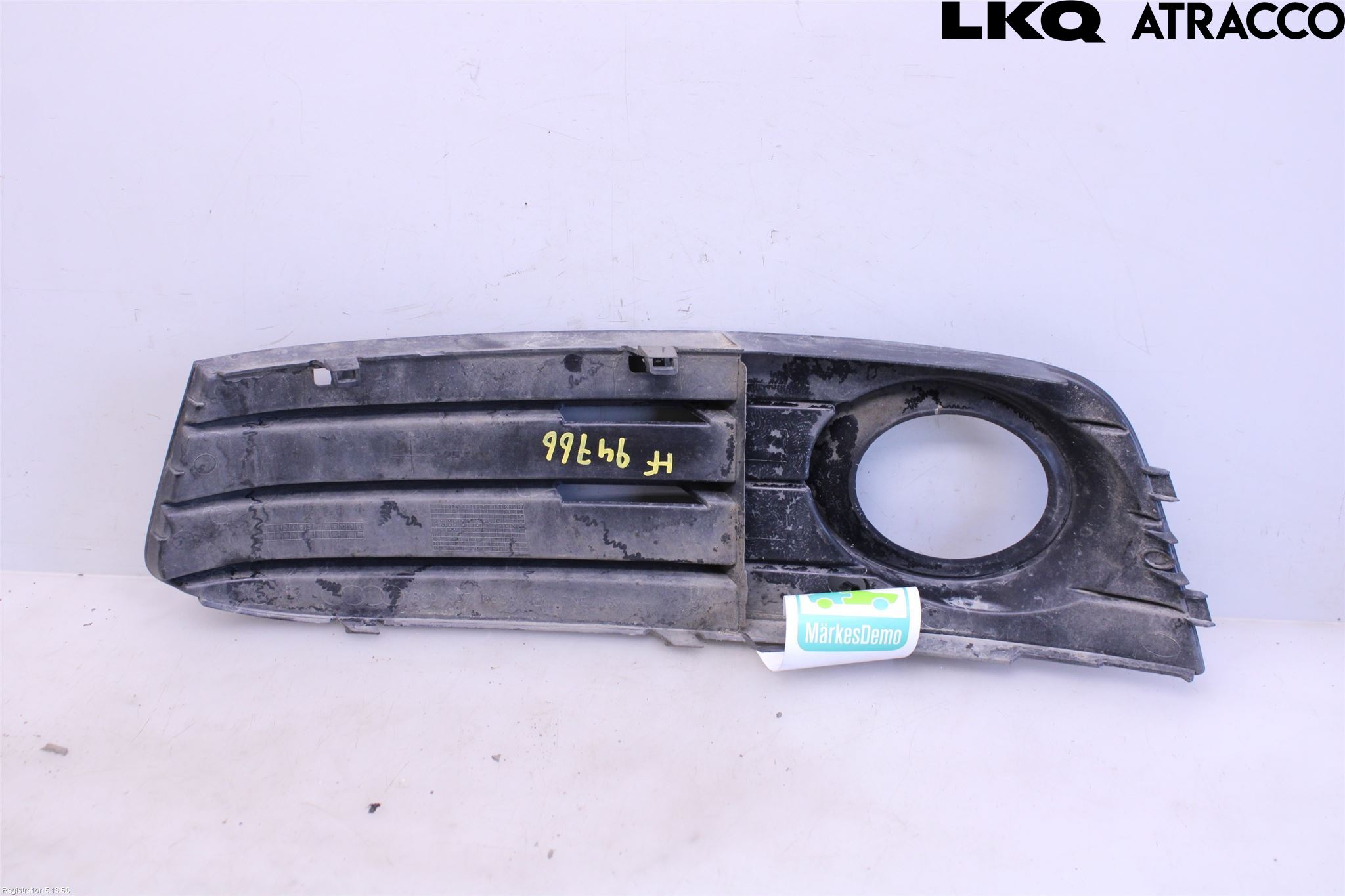 Audi A4/S4 08-11 Dimljussarg Fram