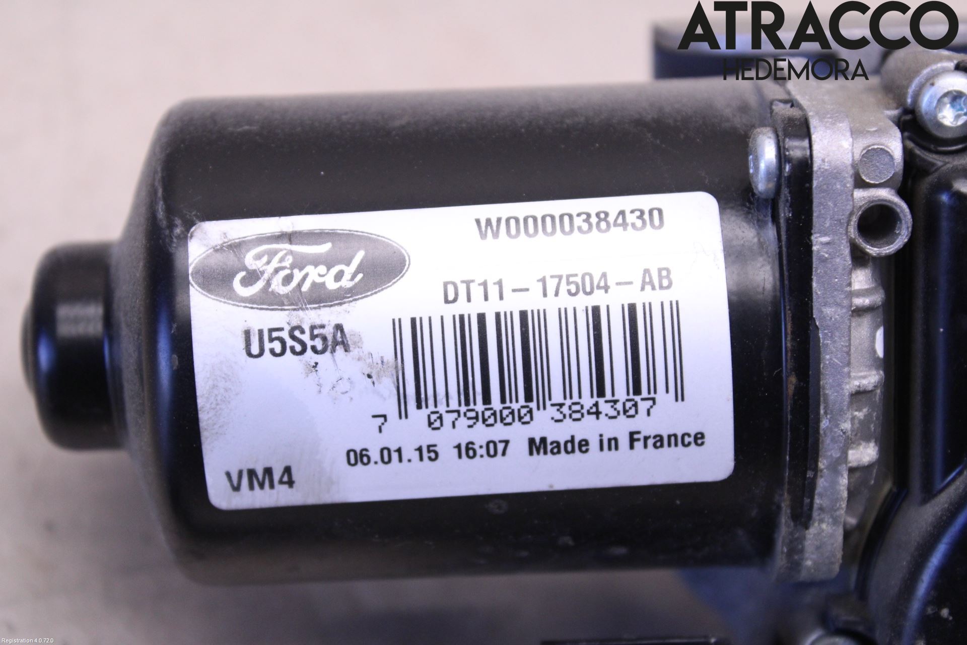 Ford TRANSIT/TOURNEO CONNECT 13-22 Torkarmotor Vindruta