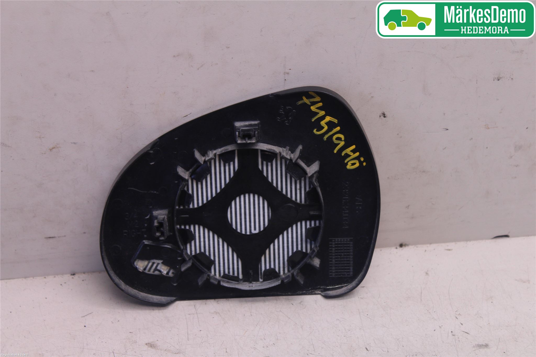 Peugeot 207 Spegelglas Hö