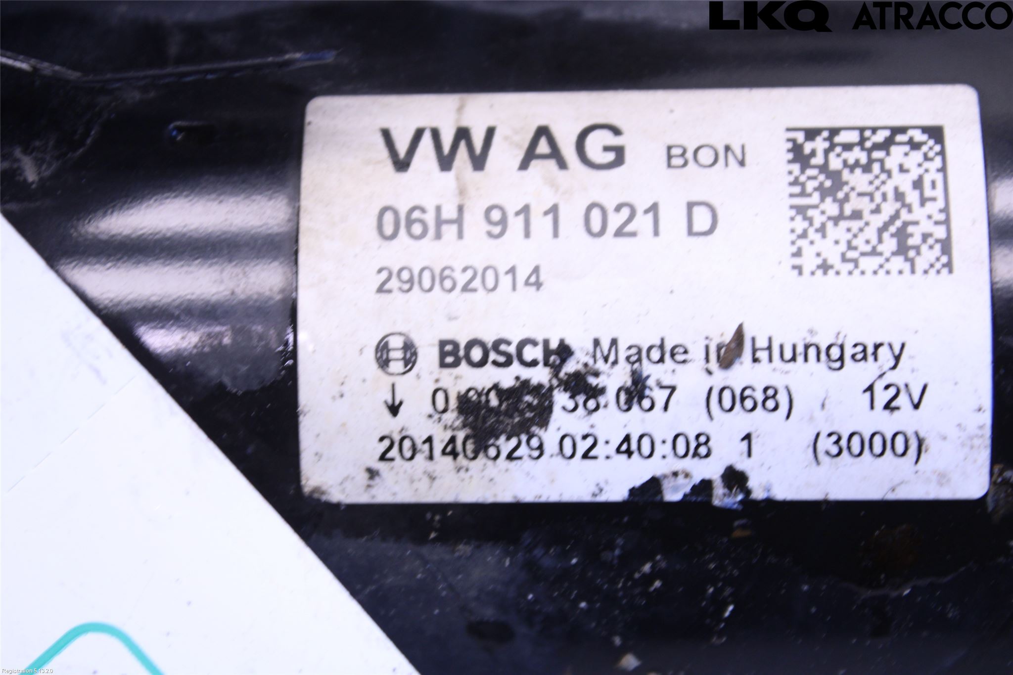 Audi A4 12-15 Startmotor