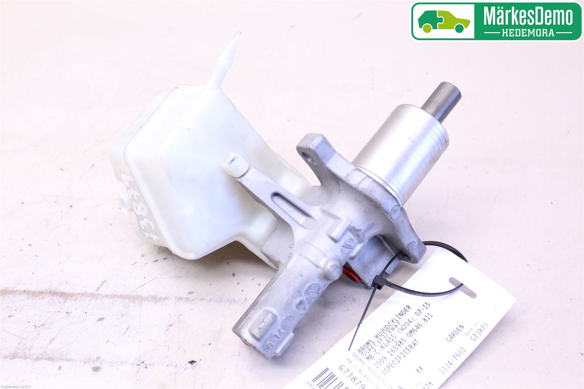 Mercedes-Benz MB C-KLASS (W204) 07-15 Broms Huvudcylinder