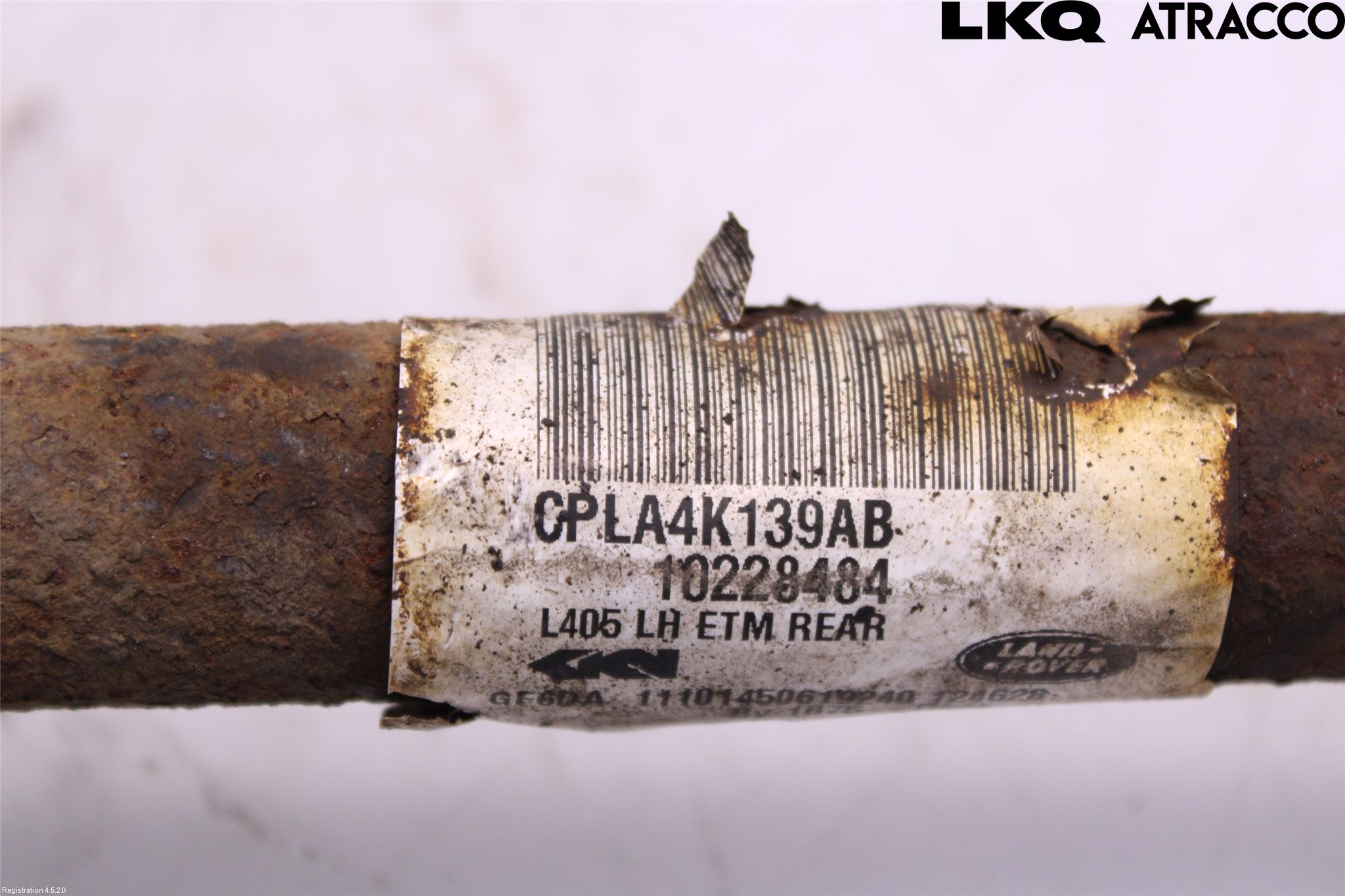 Landrover RANGE ROVER (L405) 13-21 Drivaxel Bak Vänster