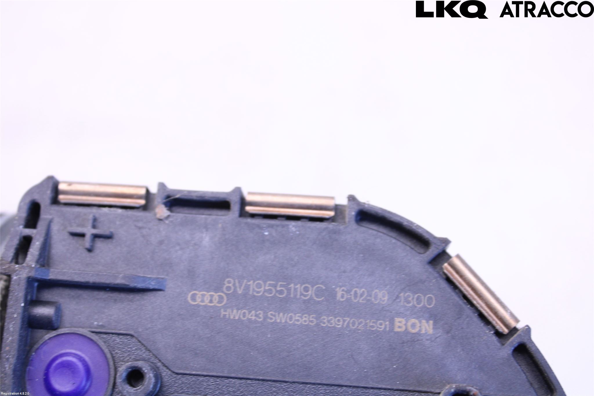 Audi A3/S3 8V 13-20 Torkarmotor Vindruta