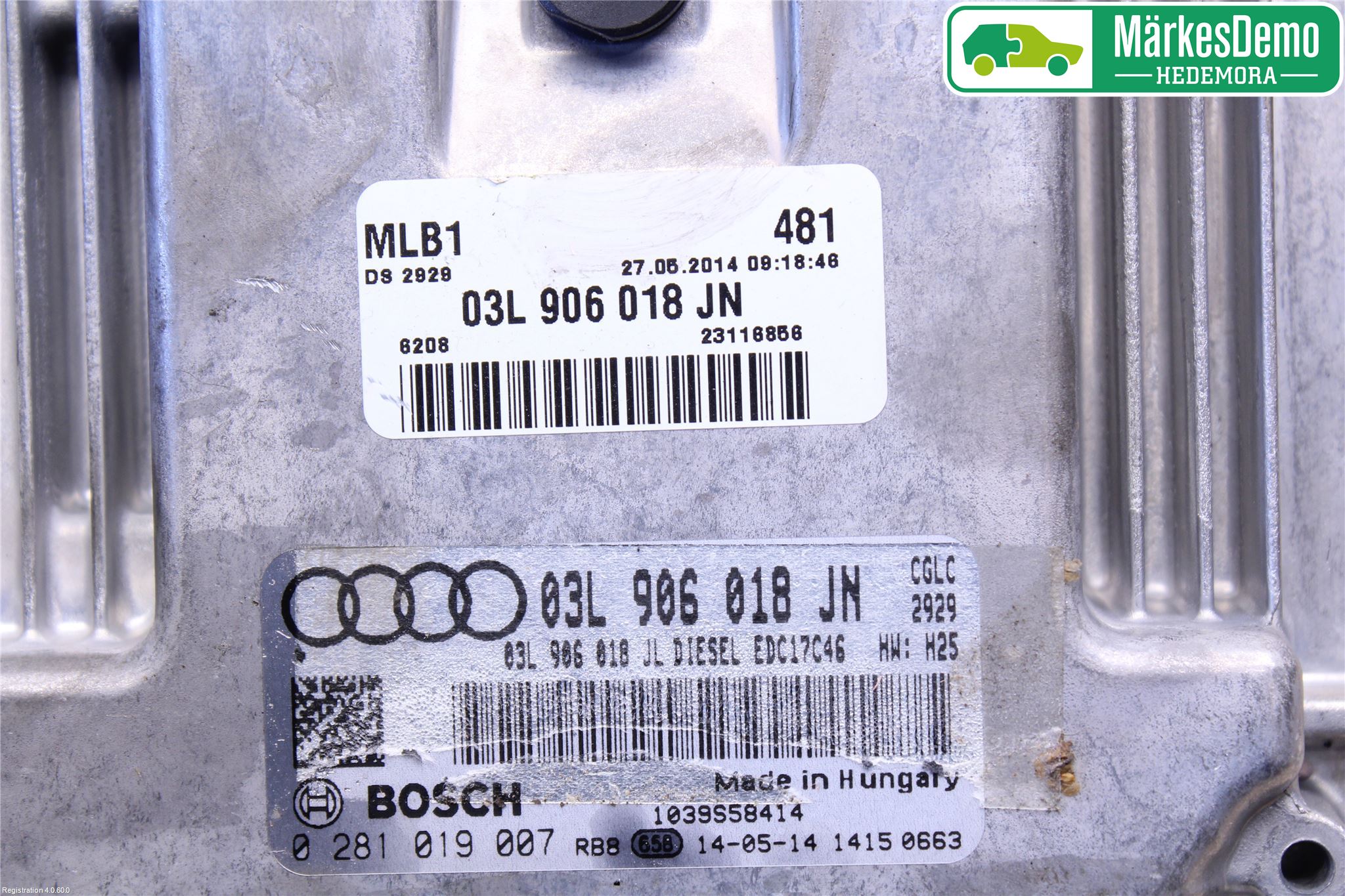 Audi Q5 09-16 Styrenhet Insprut Bensin