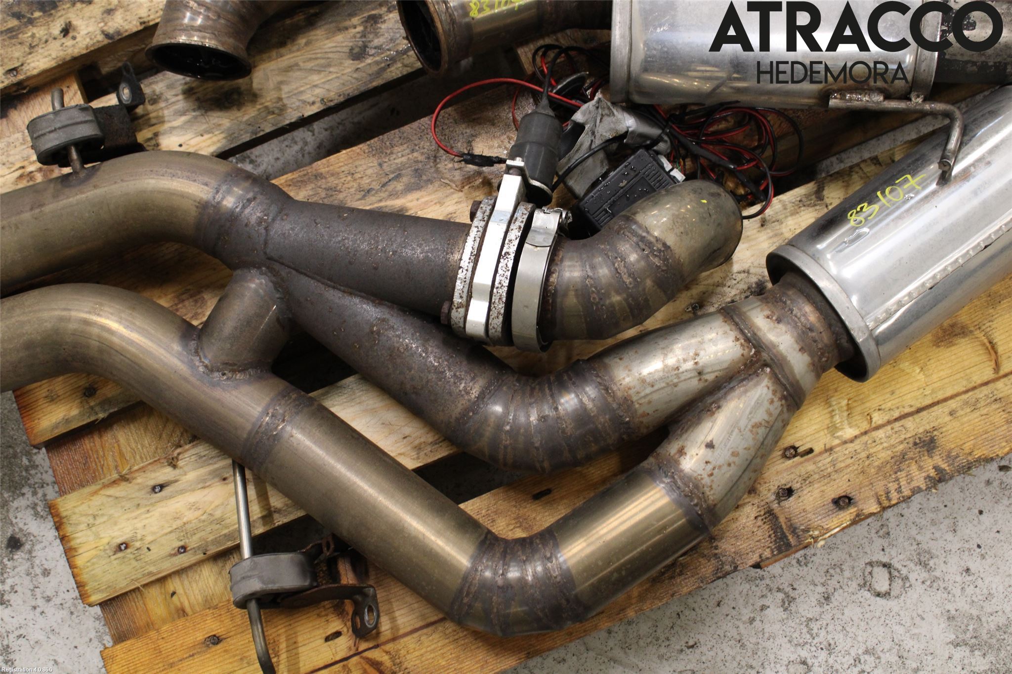 Audi A4 12-15 Avgas Halvsats