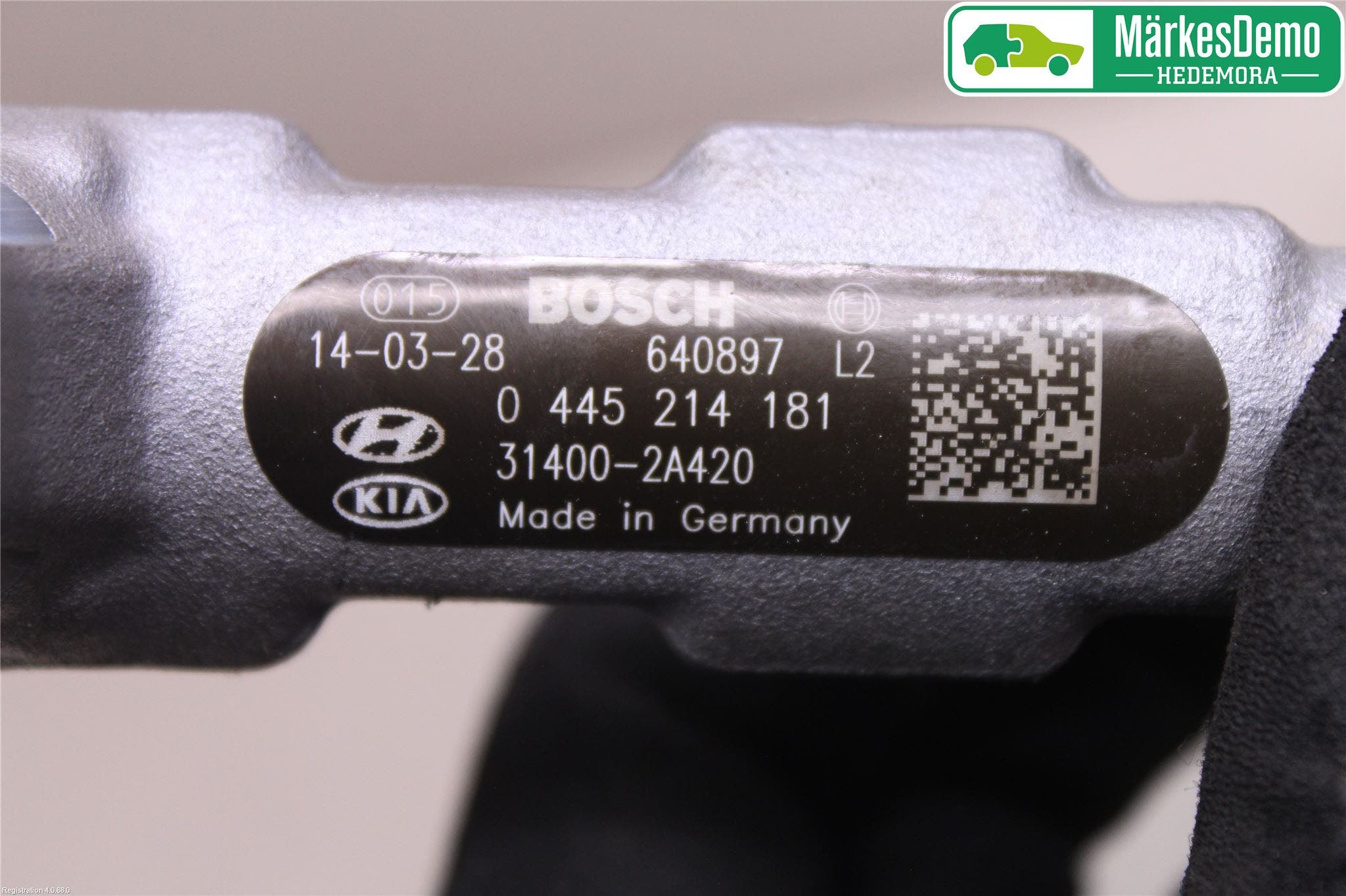 Hyundai i30 GD 13-17 Injspridarrör