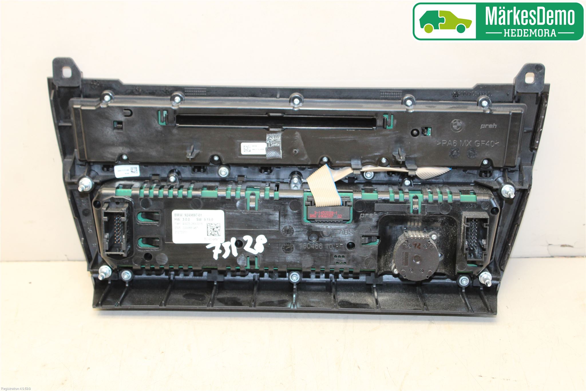 BMW 5 F10/F11/F18 09-17 Ac Styrenhet Ac Manöveren