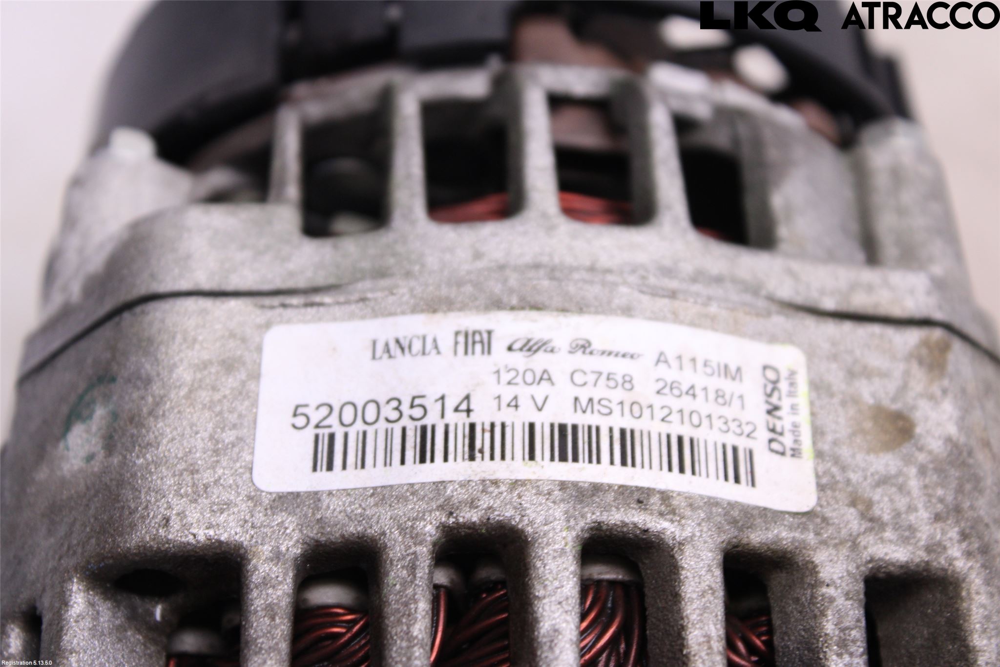 Fiat 500 07- Generator