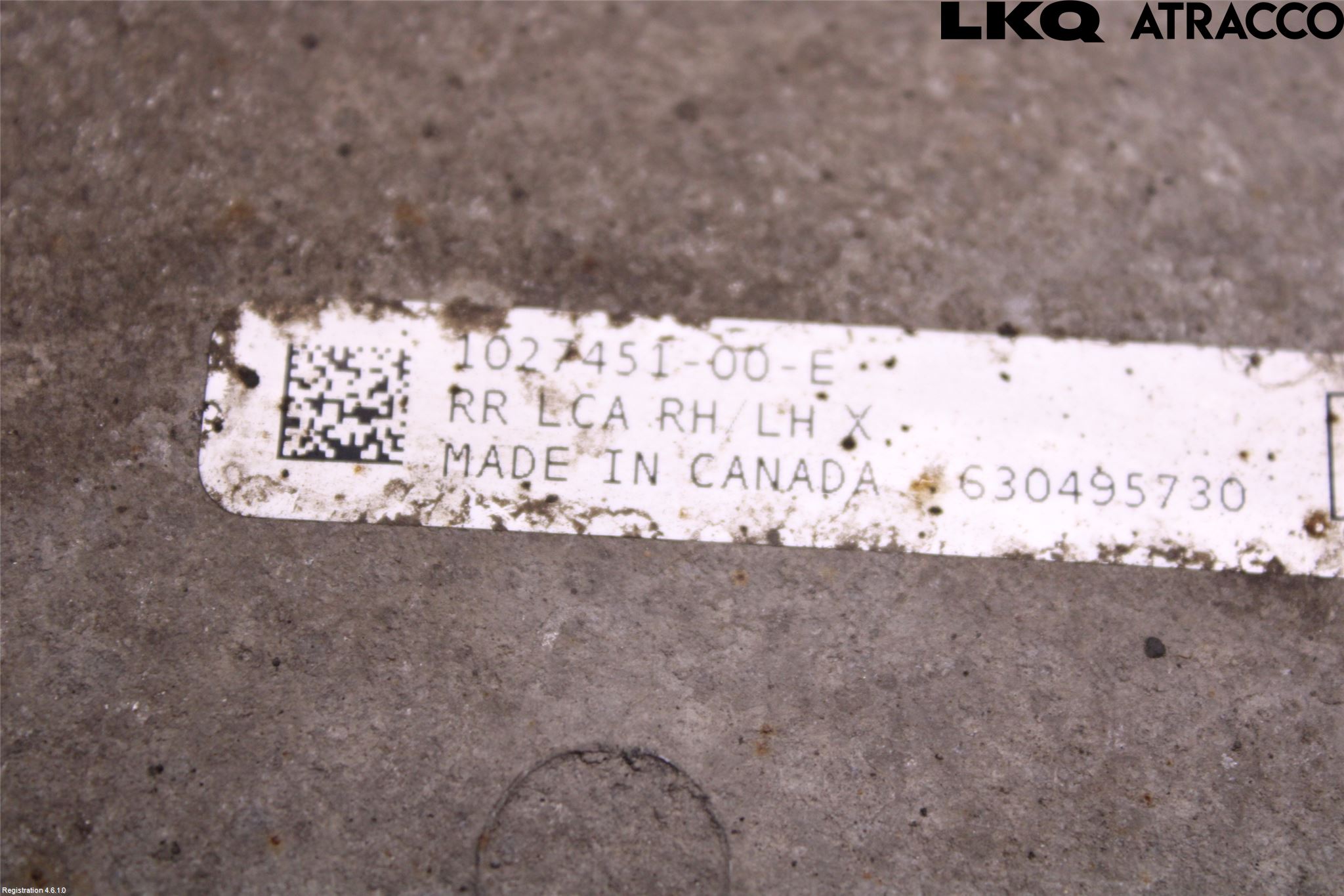 Tesla MODEL X 16- Bärarm Bak Vänster