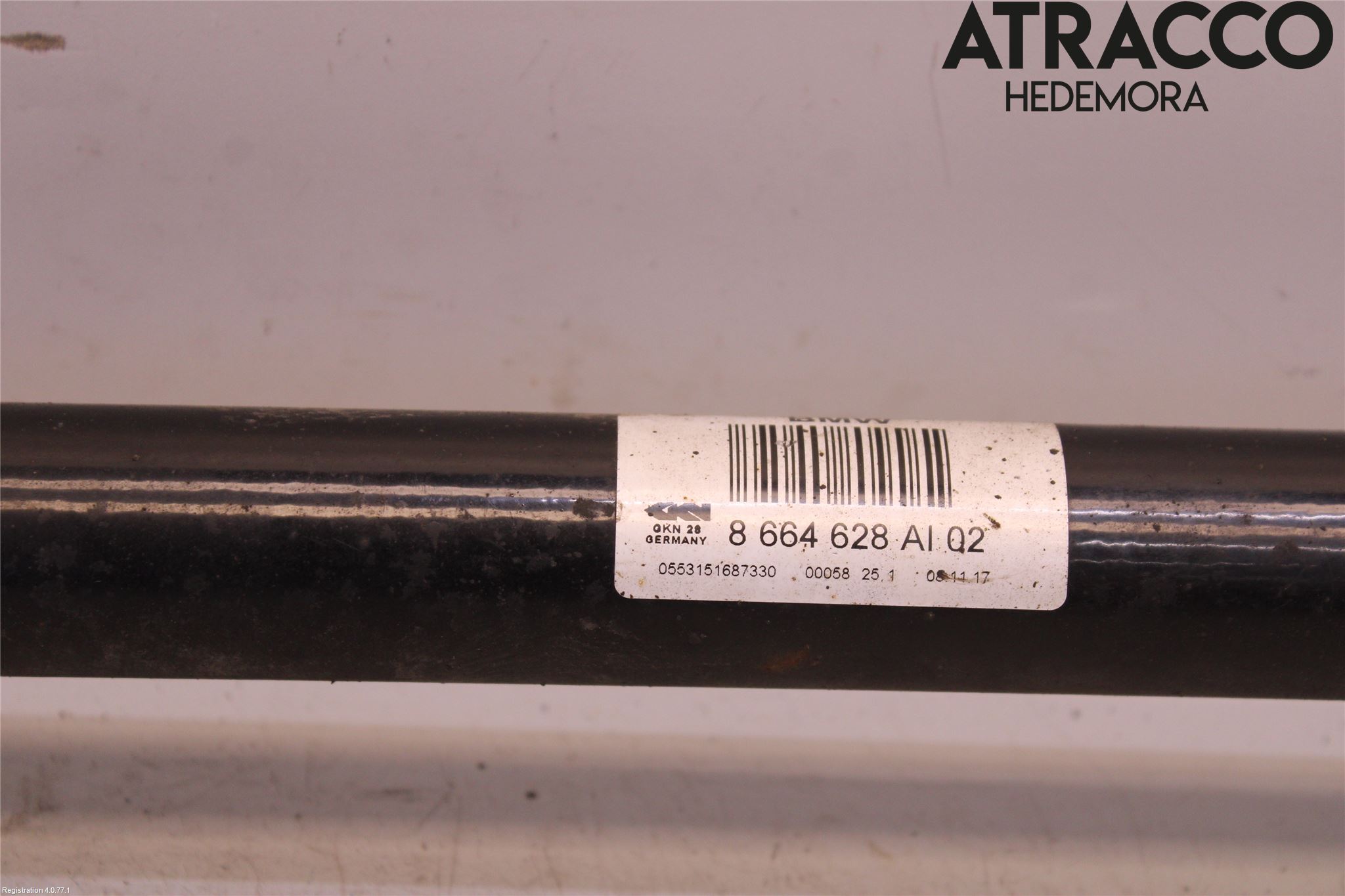 BMW 5 G30/G31/F90 17-23 Drivaxel Bak Höger