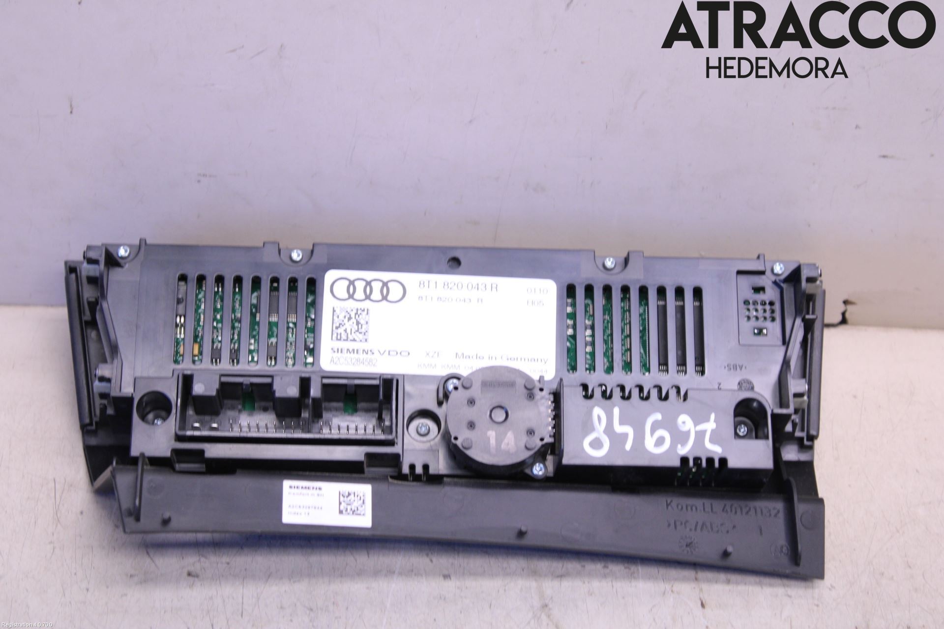 Audi A5 07-16 Ac Styrenhet Ac Manöveren