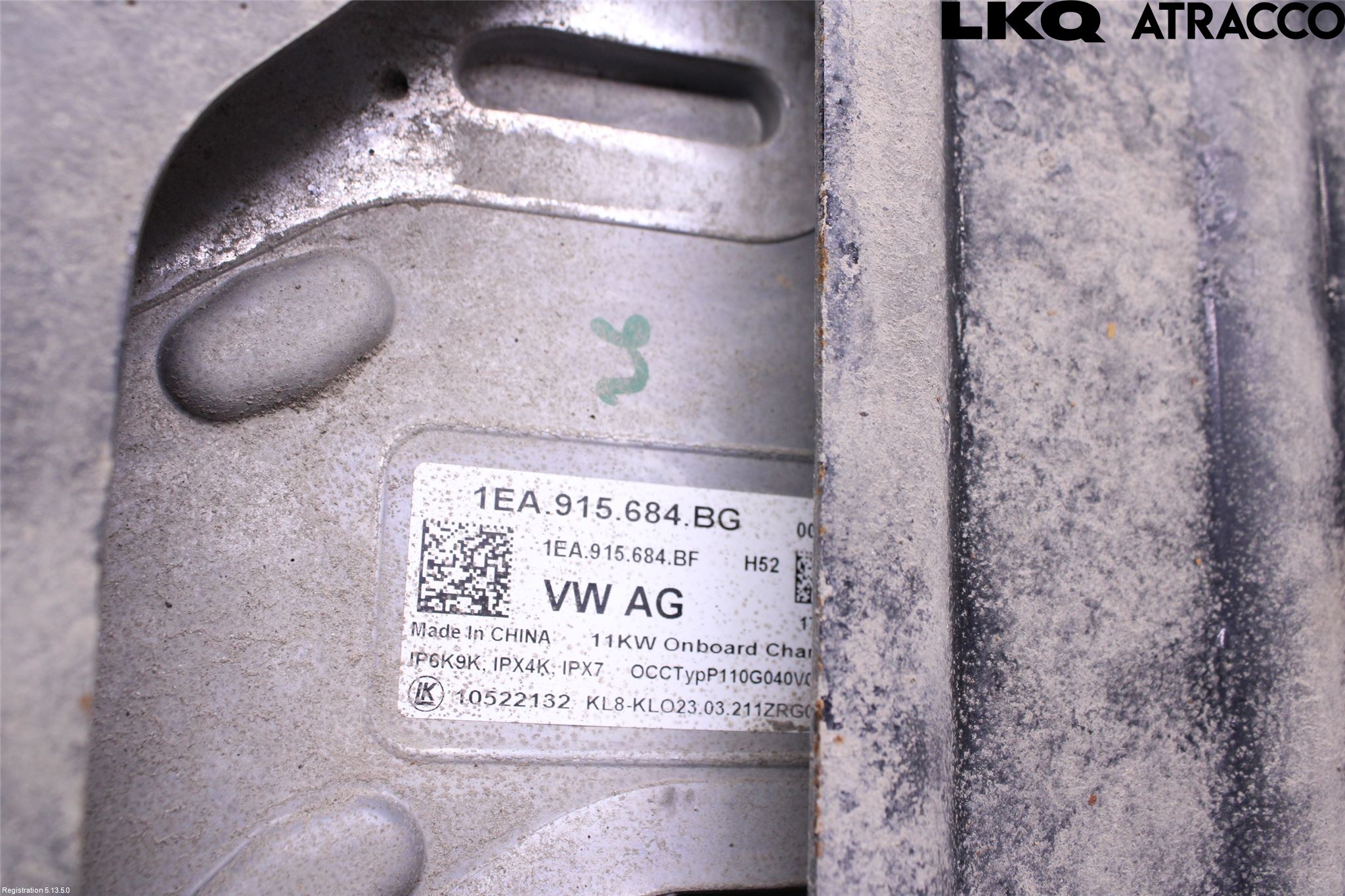 Volkswagen VW ID.4 21- Batteriladdare Högspänning