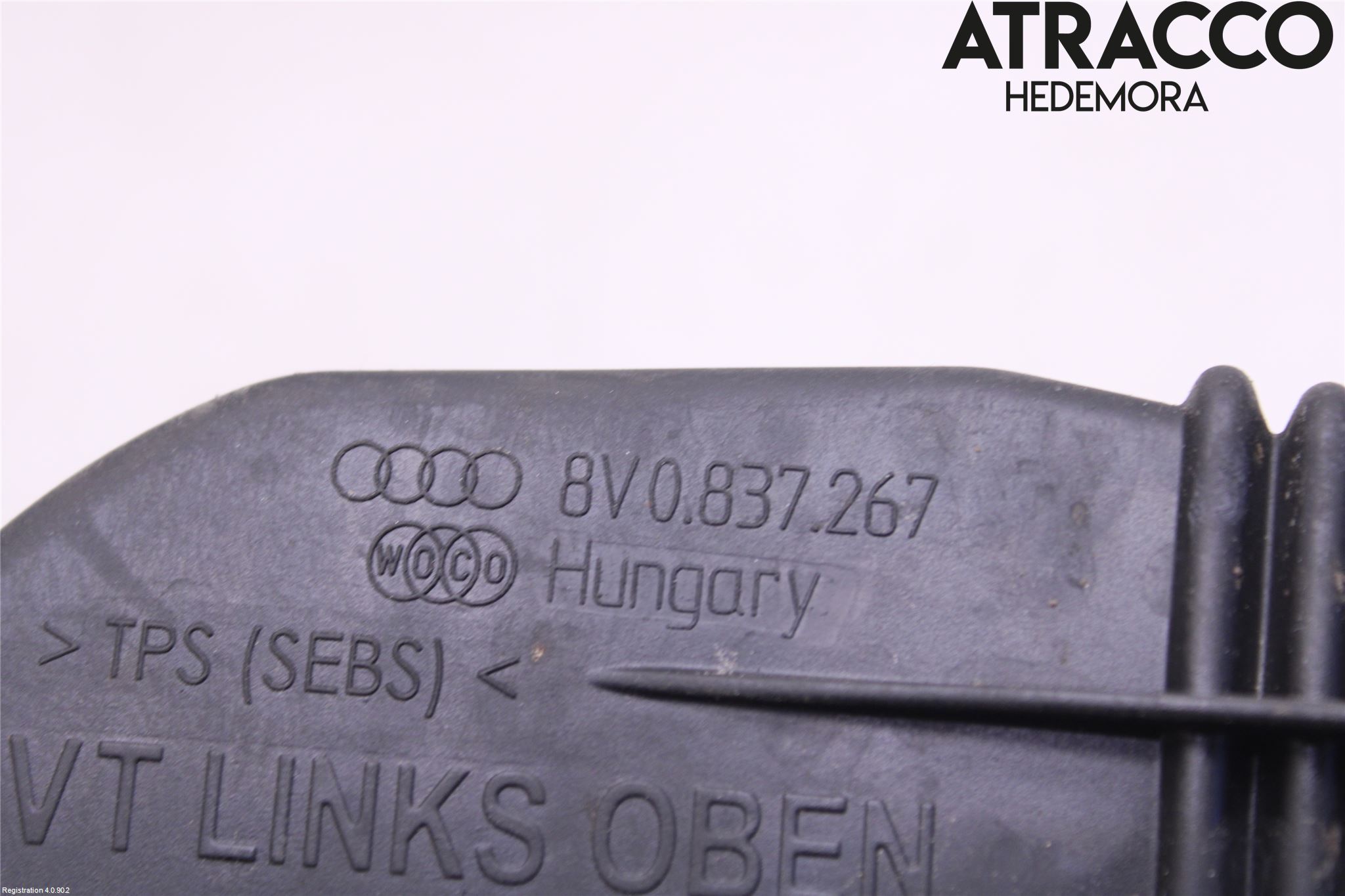 Audi A3/S3 8V 13-20 Dörrstopp