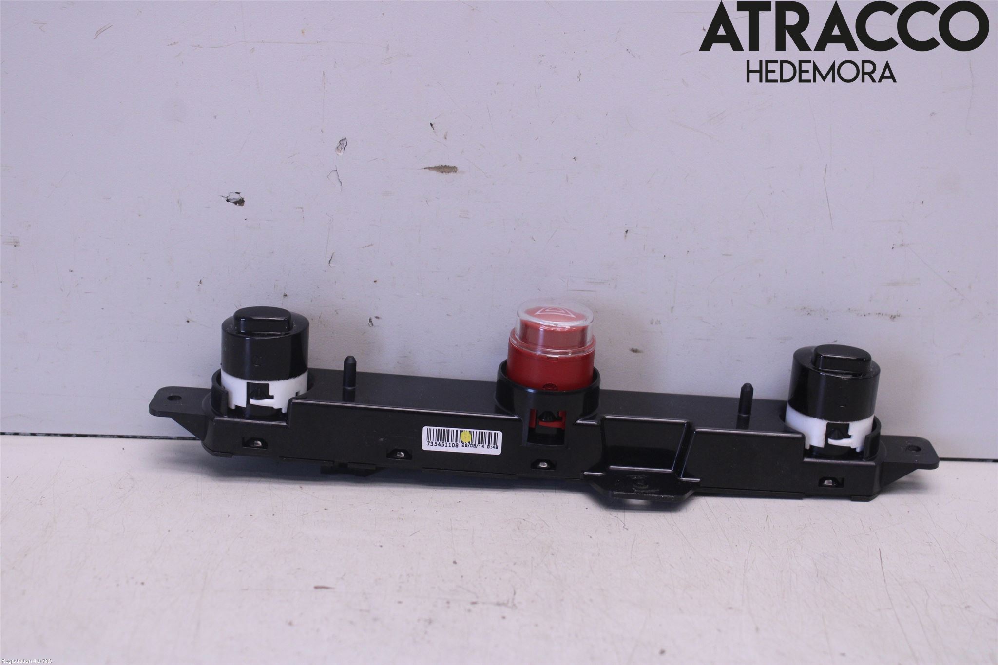 Fiat 500 07- Strömställare Varnings