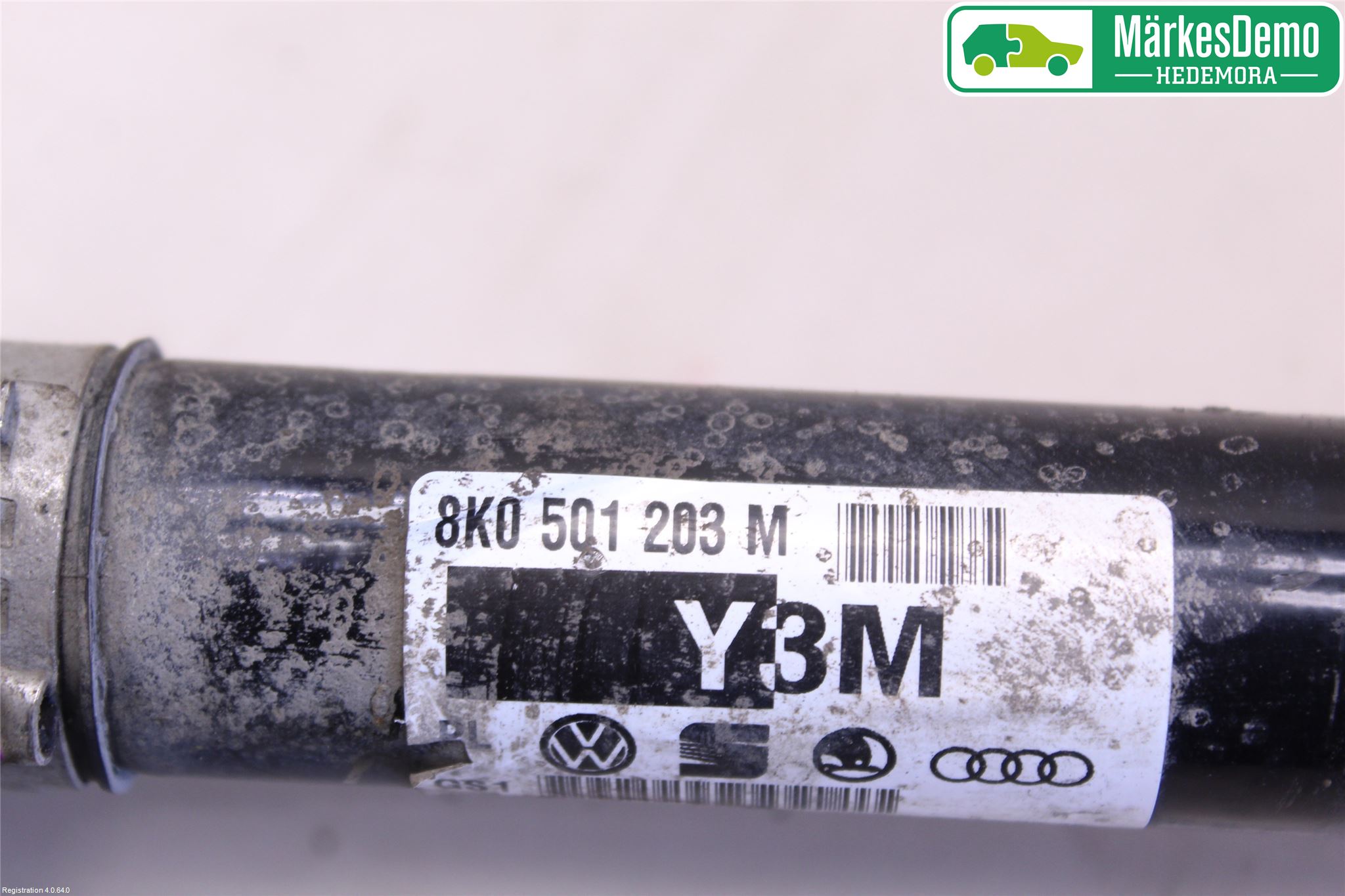 Audi A5 07-16 Drivaxel Bak Vänster
