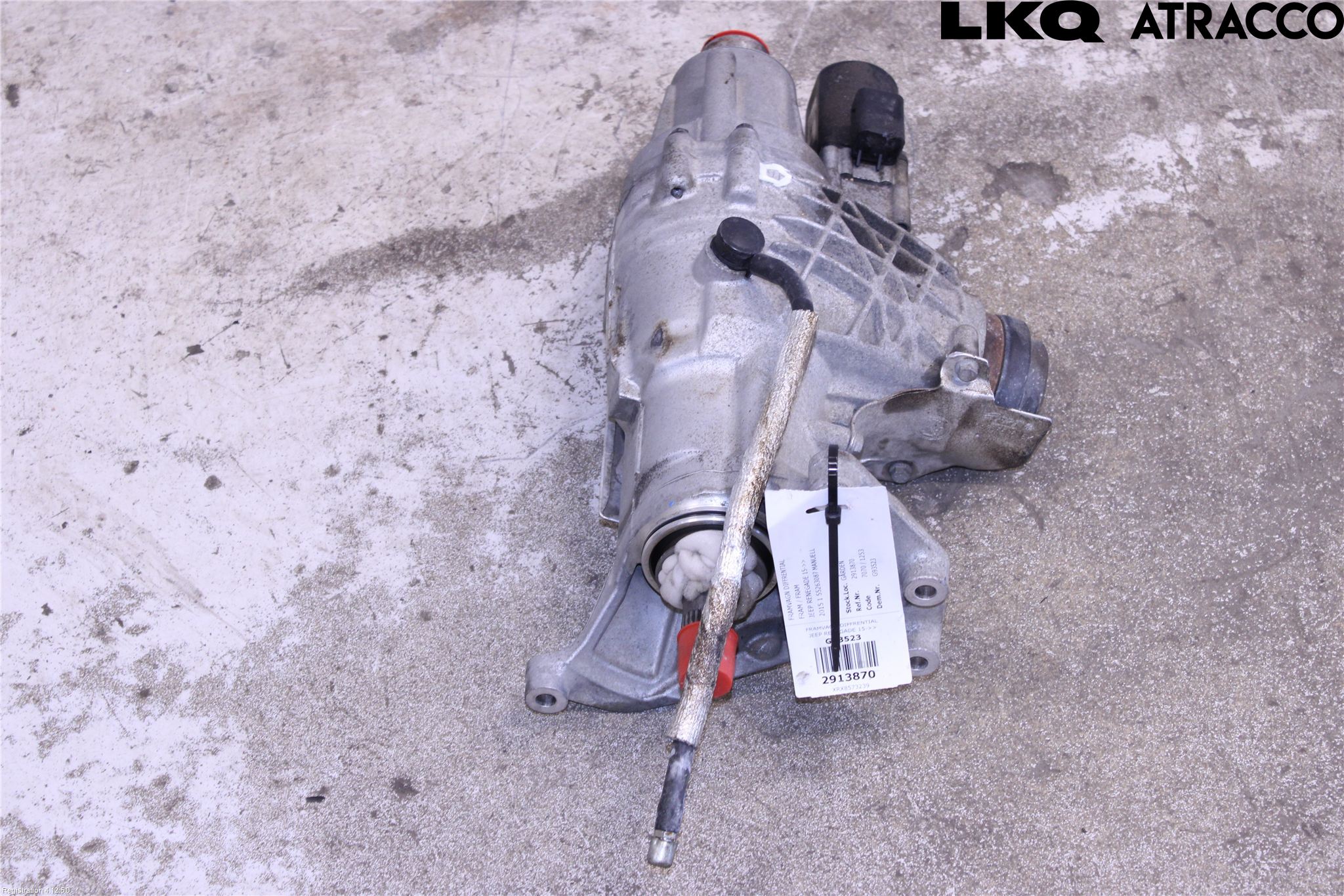 Jeep RENEGADE Framvagn Diffrential