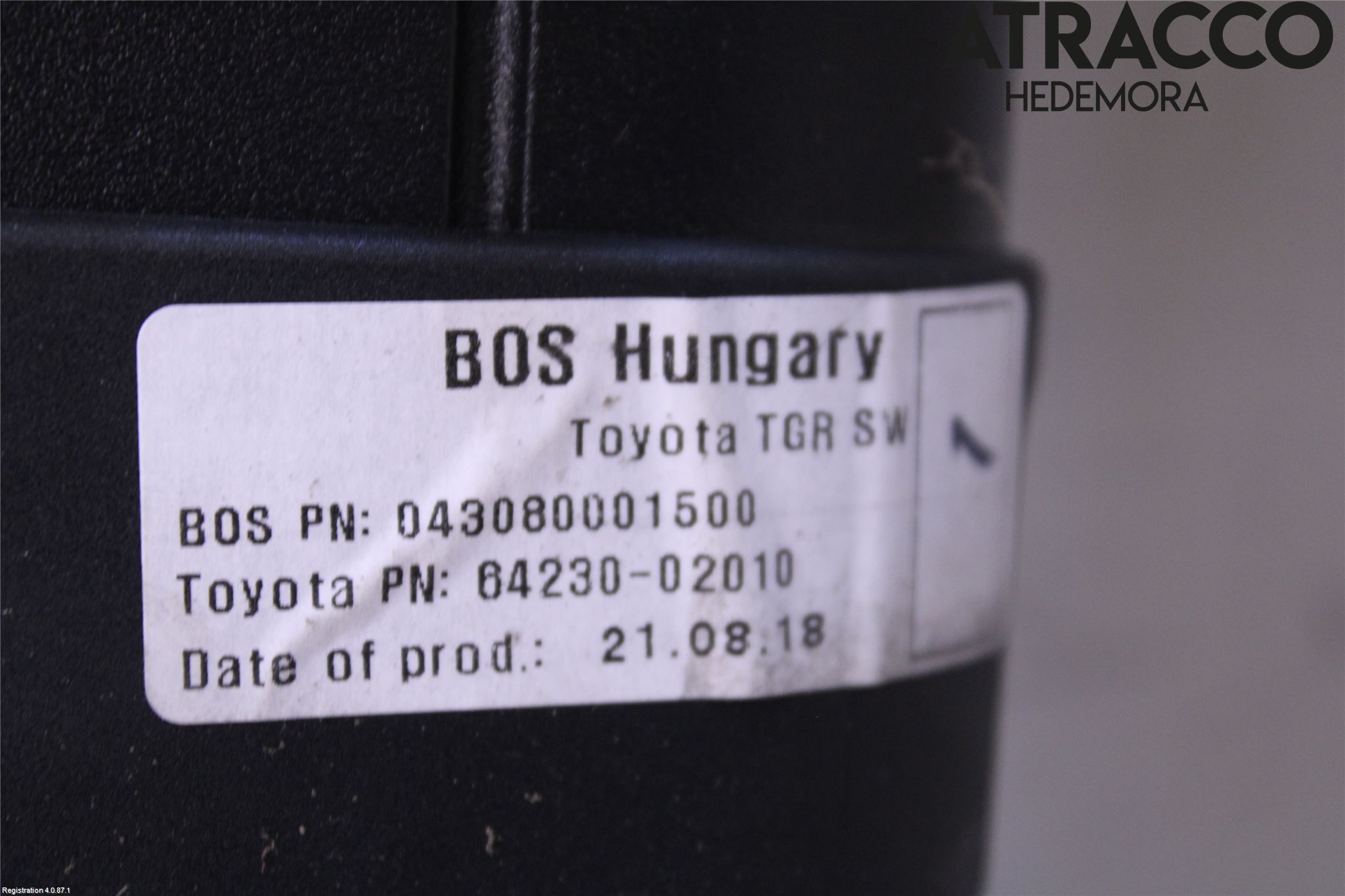 Toyota AURIS 13-19 Lastnät