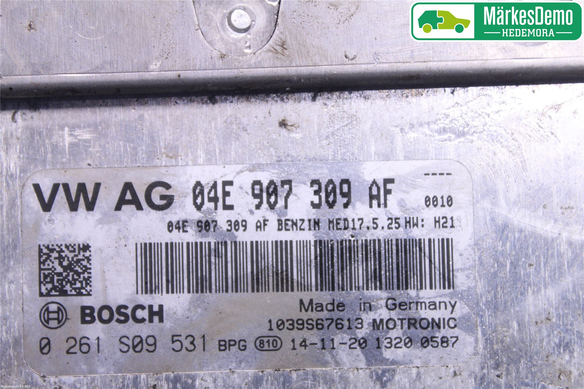Volkswagen VW POLO 10-17 Styrenhet Insprut Bensin