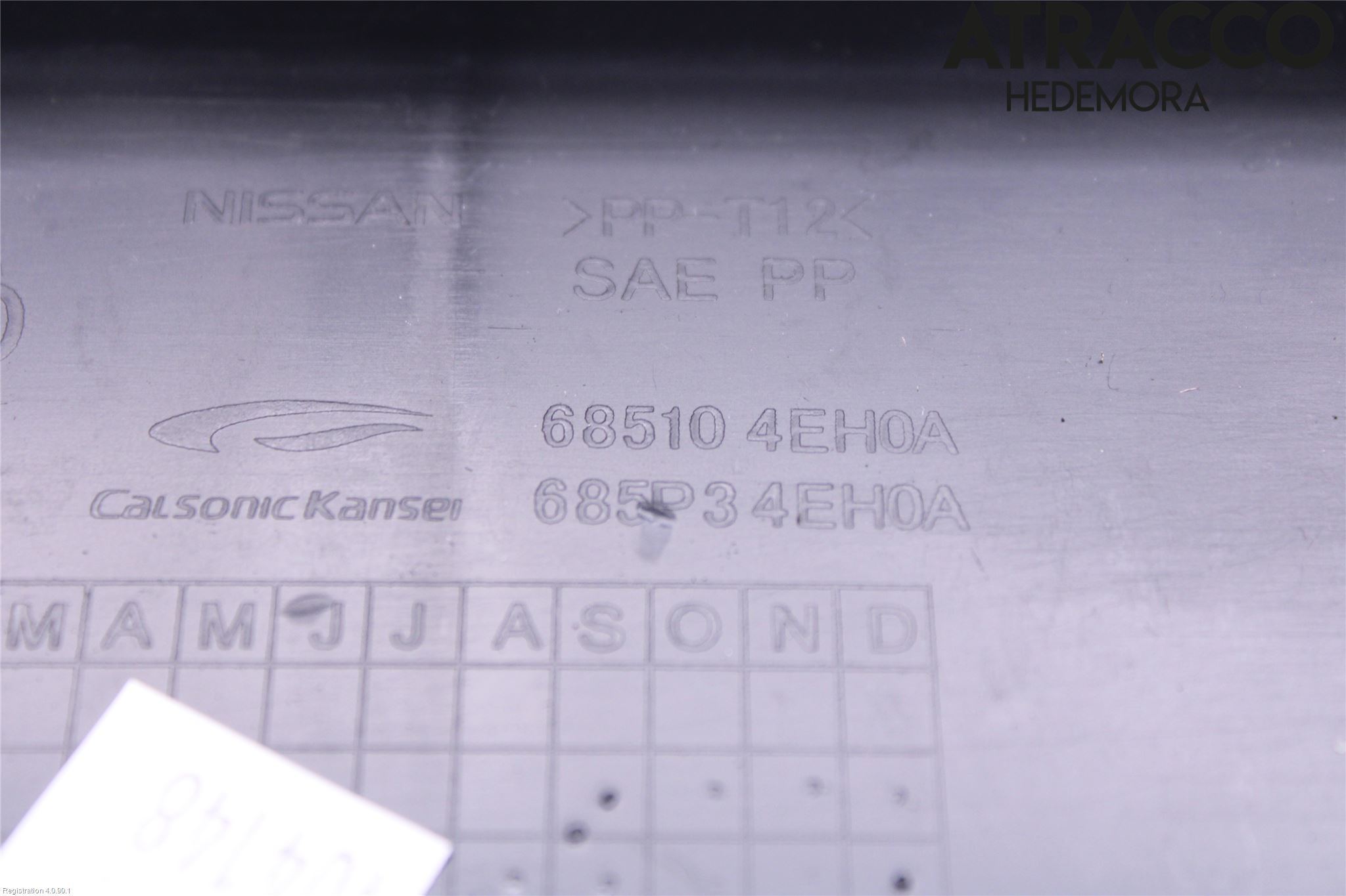 Nissan QASHQAI 14-17 Handskfack