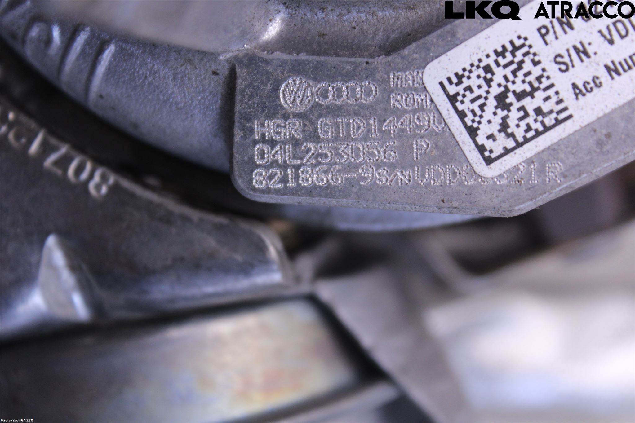 Volkswagen VW GOLF / E-GOLF VII 13-20 Turboaggregat