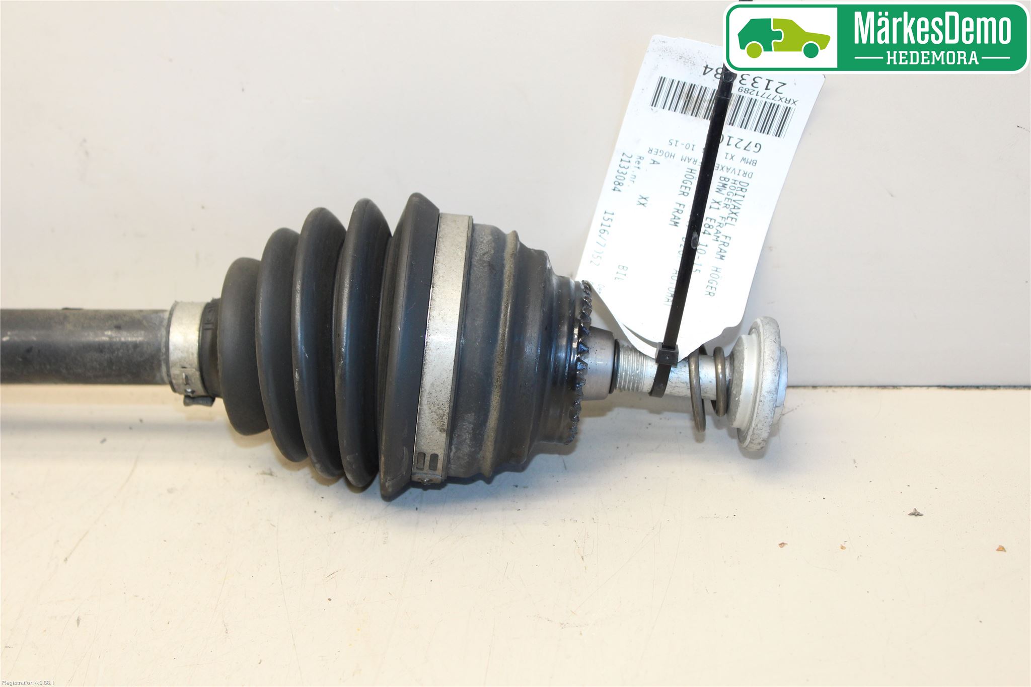 BMW X1 E84 10-15 Drivaxel Fram Höger