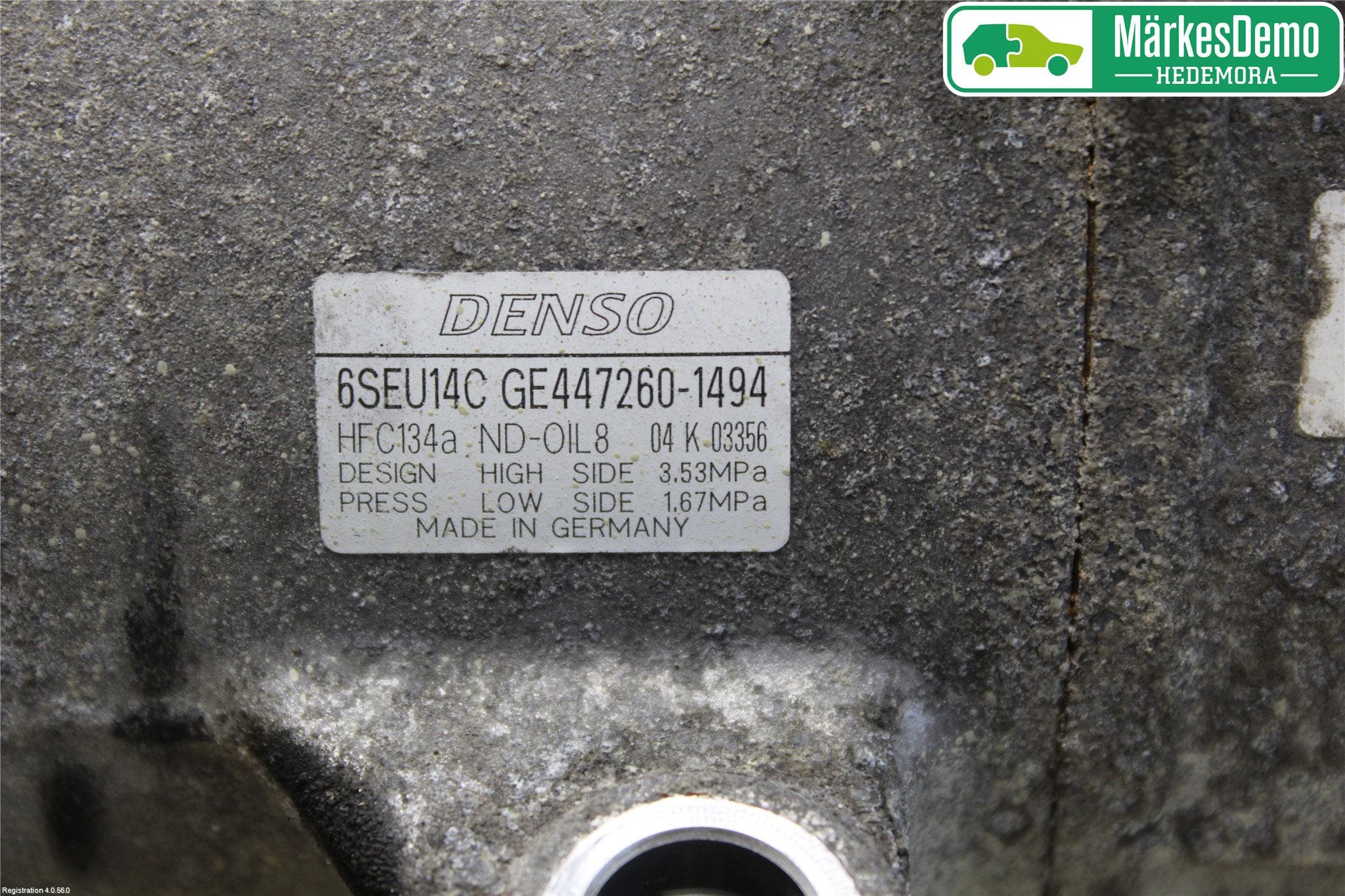 Toyota AURIS 07-09 Ac Kompressor