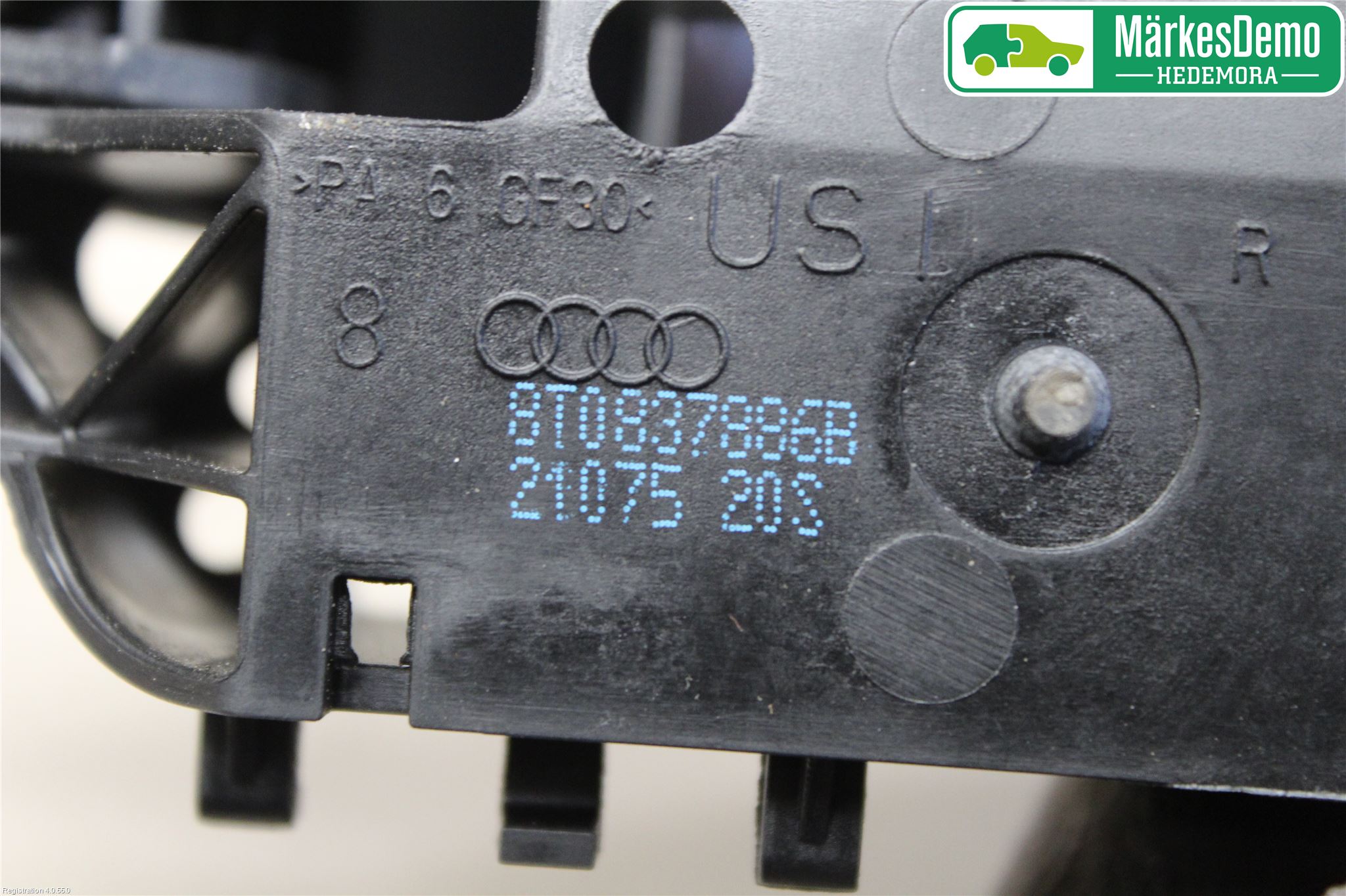 Audi A1/S1 11-18 Dörrhandtag Yttre Hö