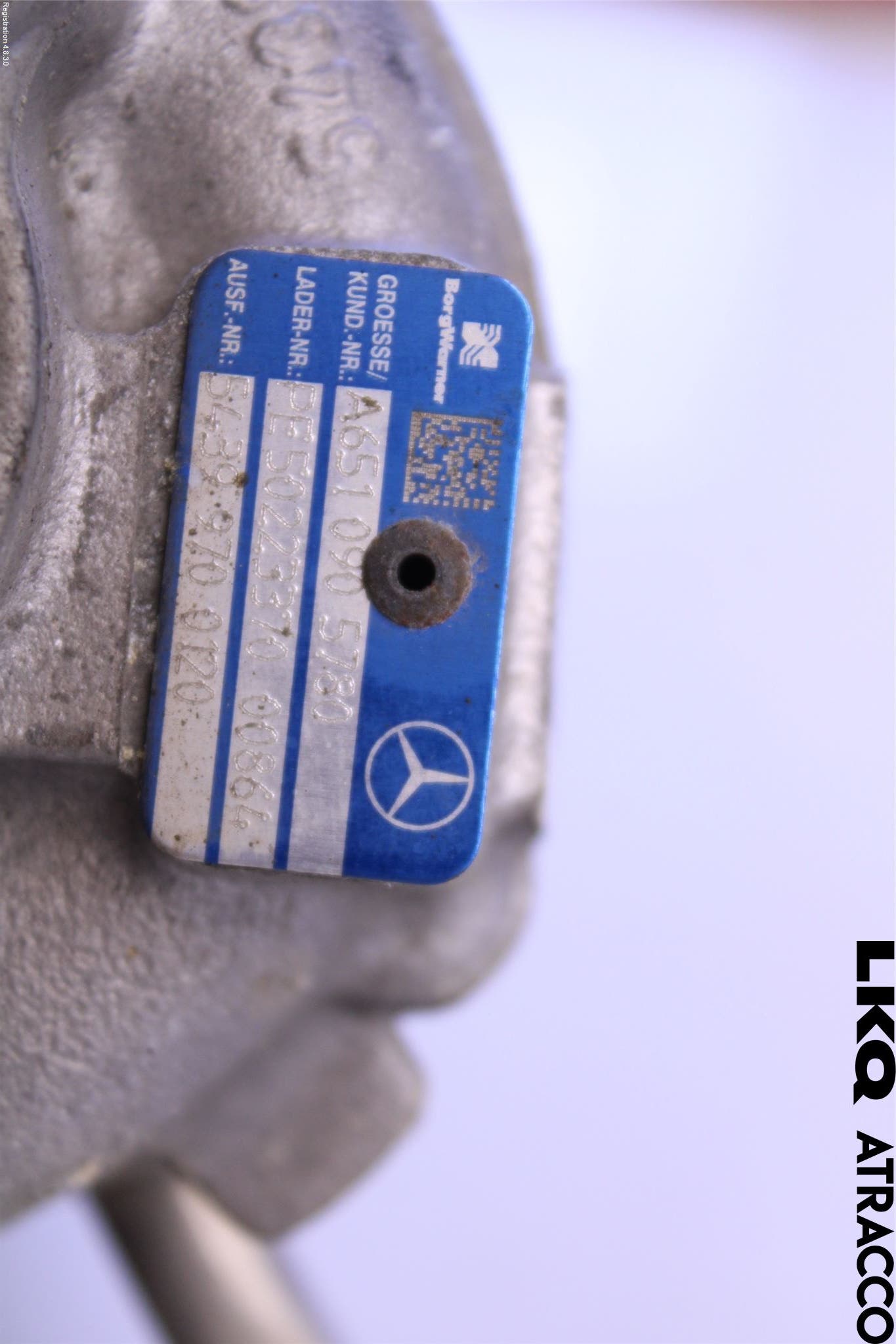 Mercedes-Benz MB E-KLASS (W212) 09-16 Turboaggregat