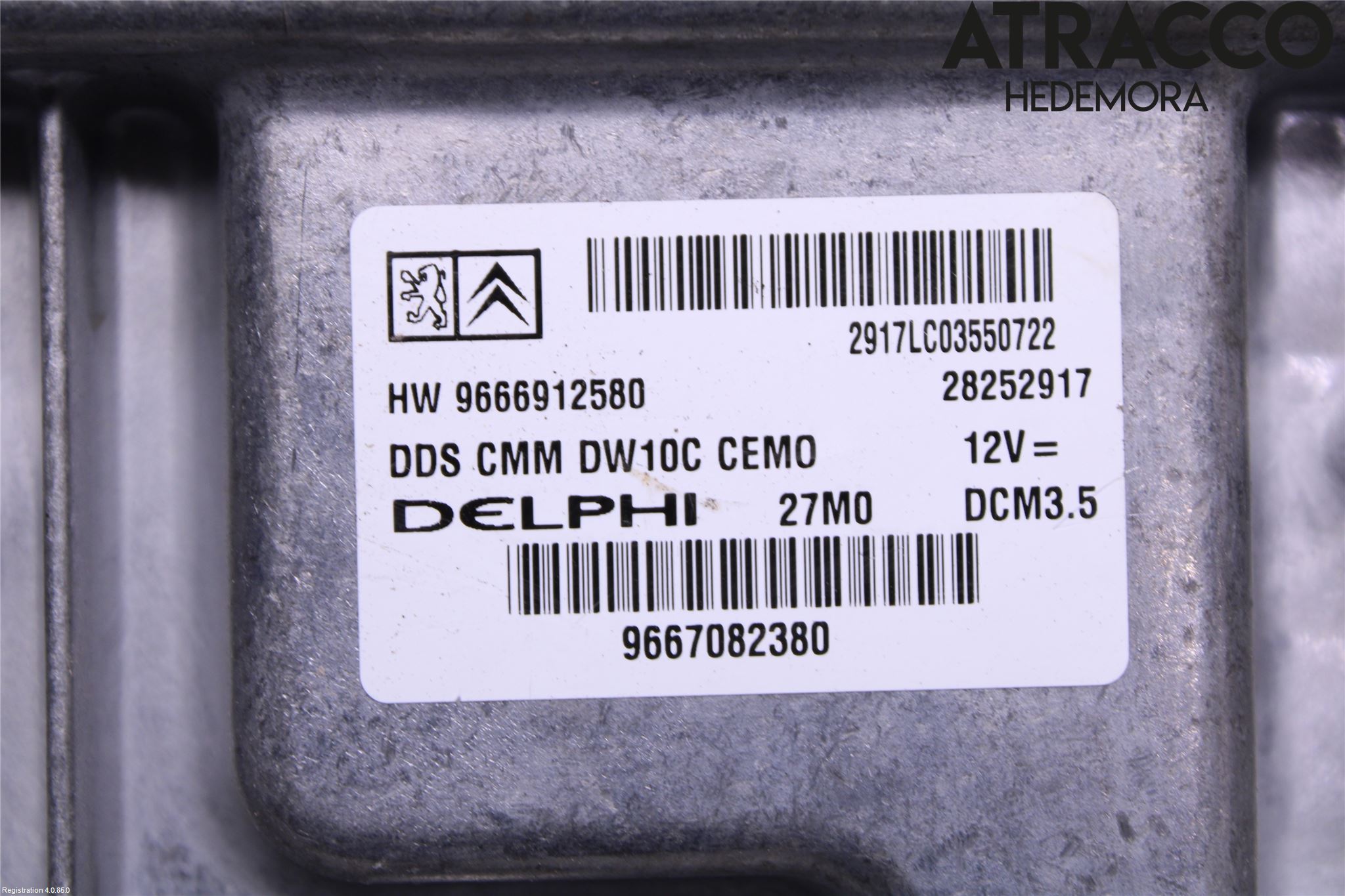 Citroen C5 08-17 Styrenhet Inspump Diesel